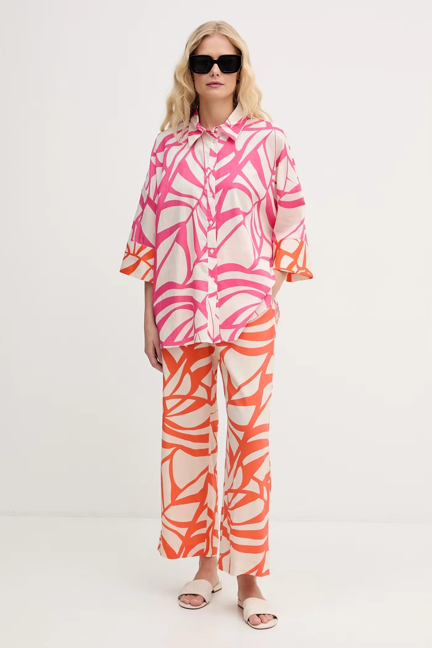 Женская хлопковая рубашка - фото 2