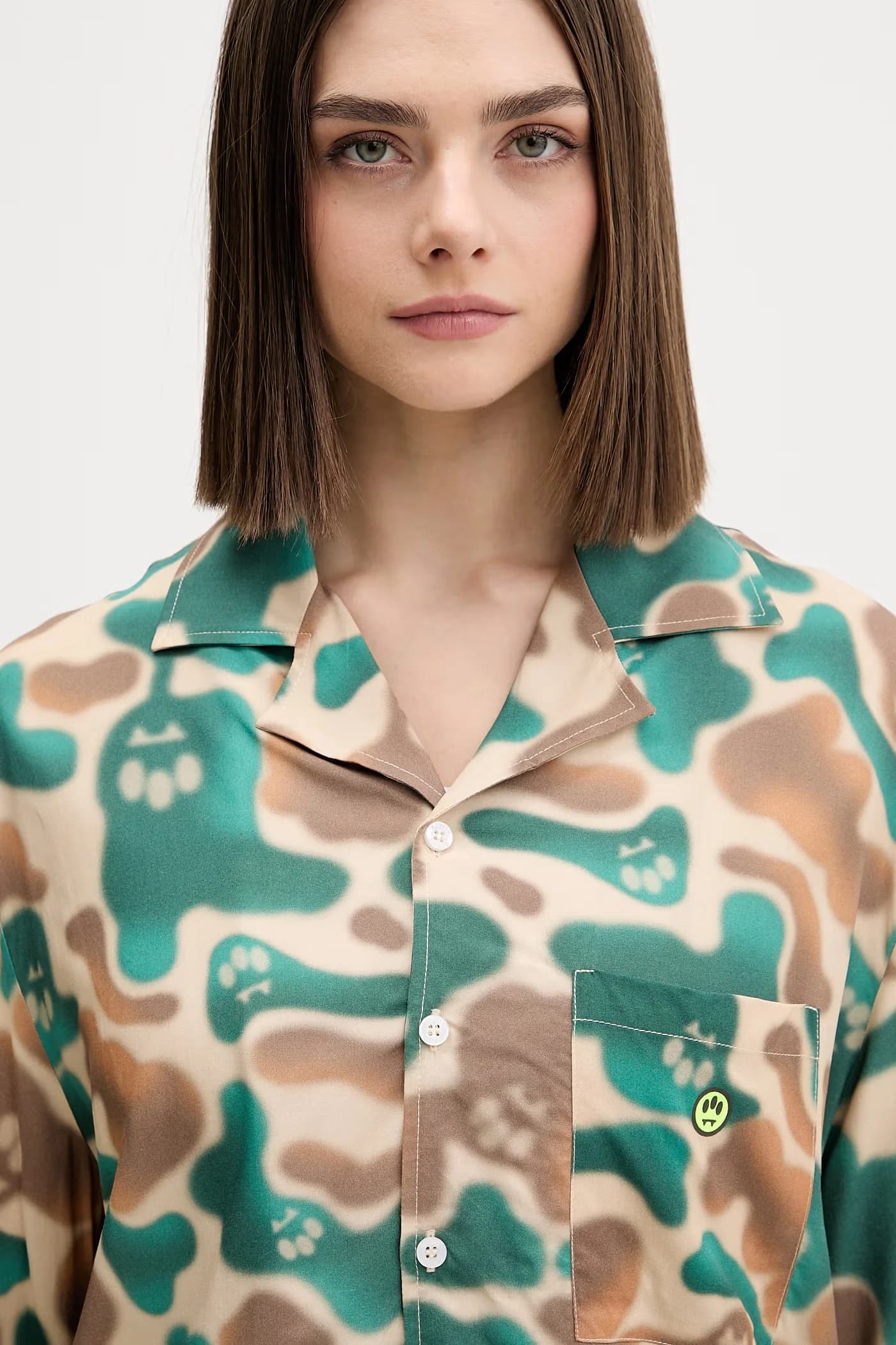 Рубашка из вискозы - фото 4