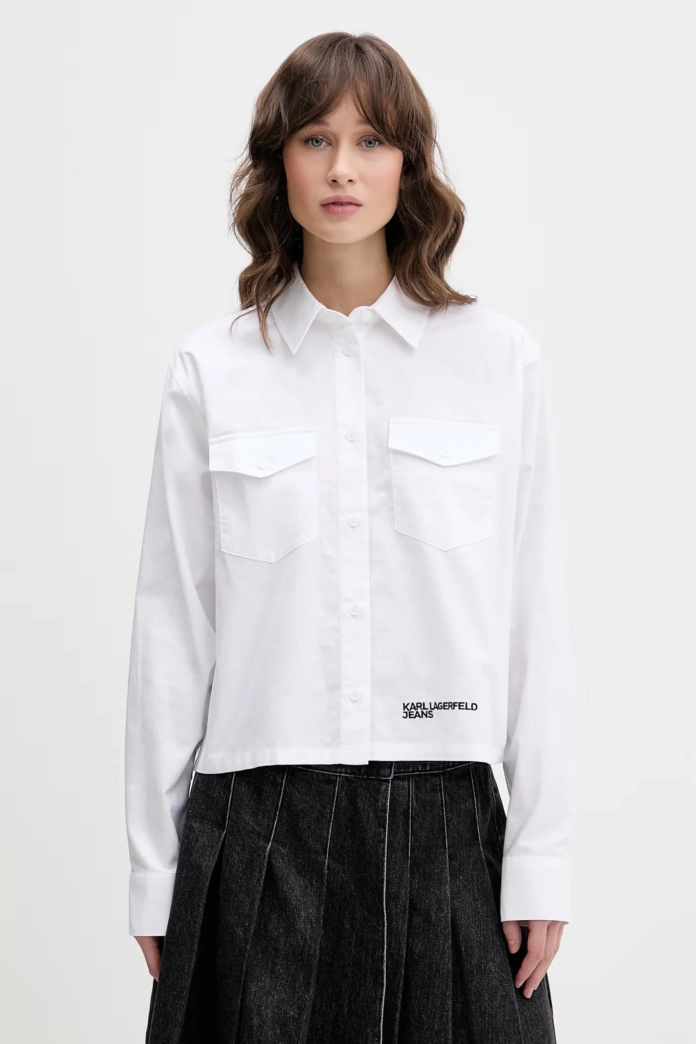 Женская хлопковая рубашка