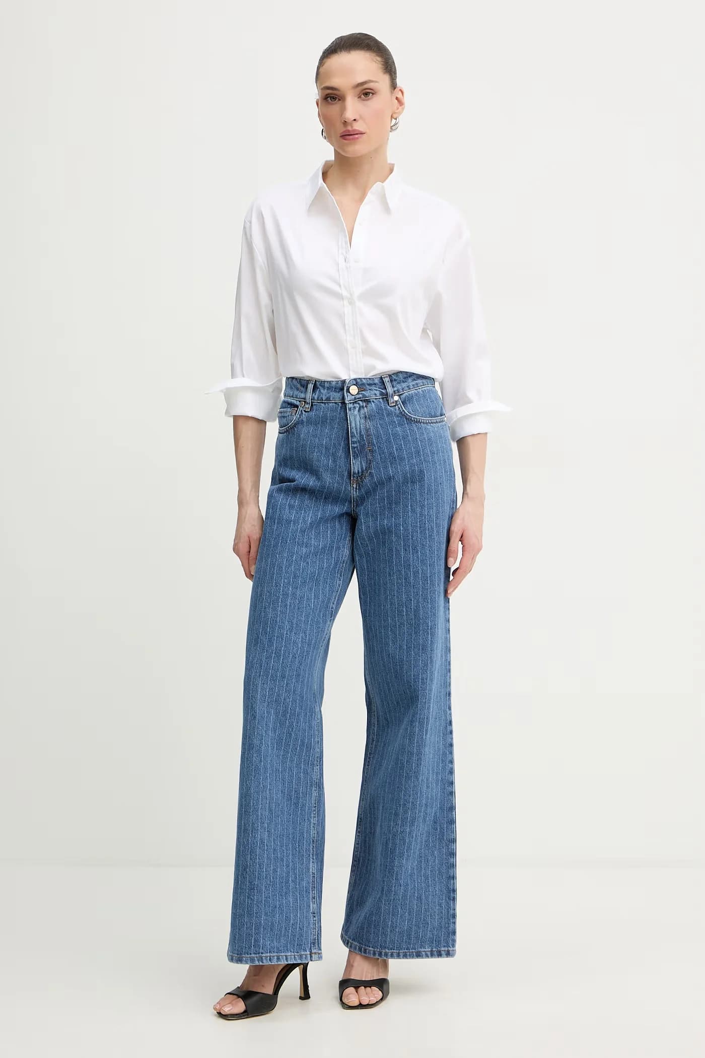 Женская хлопковая рубашка - фото 2