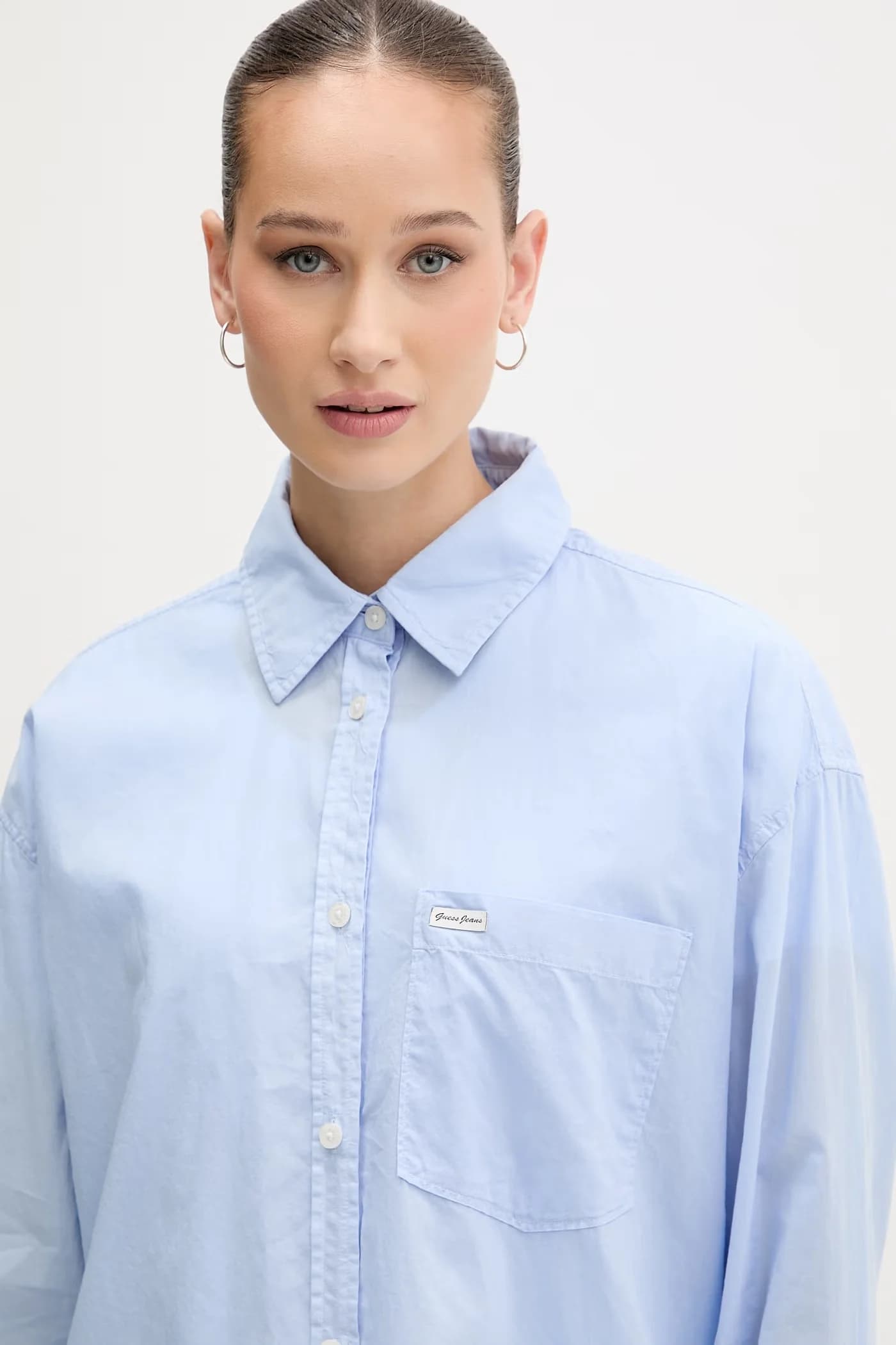 Женская хлопковая рубашка - фото 4