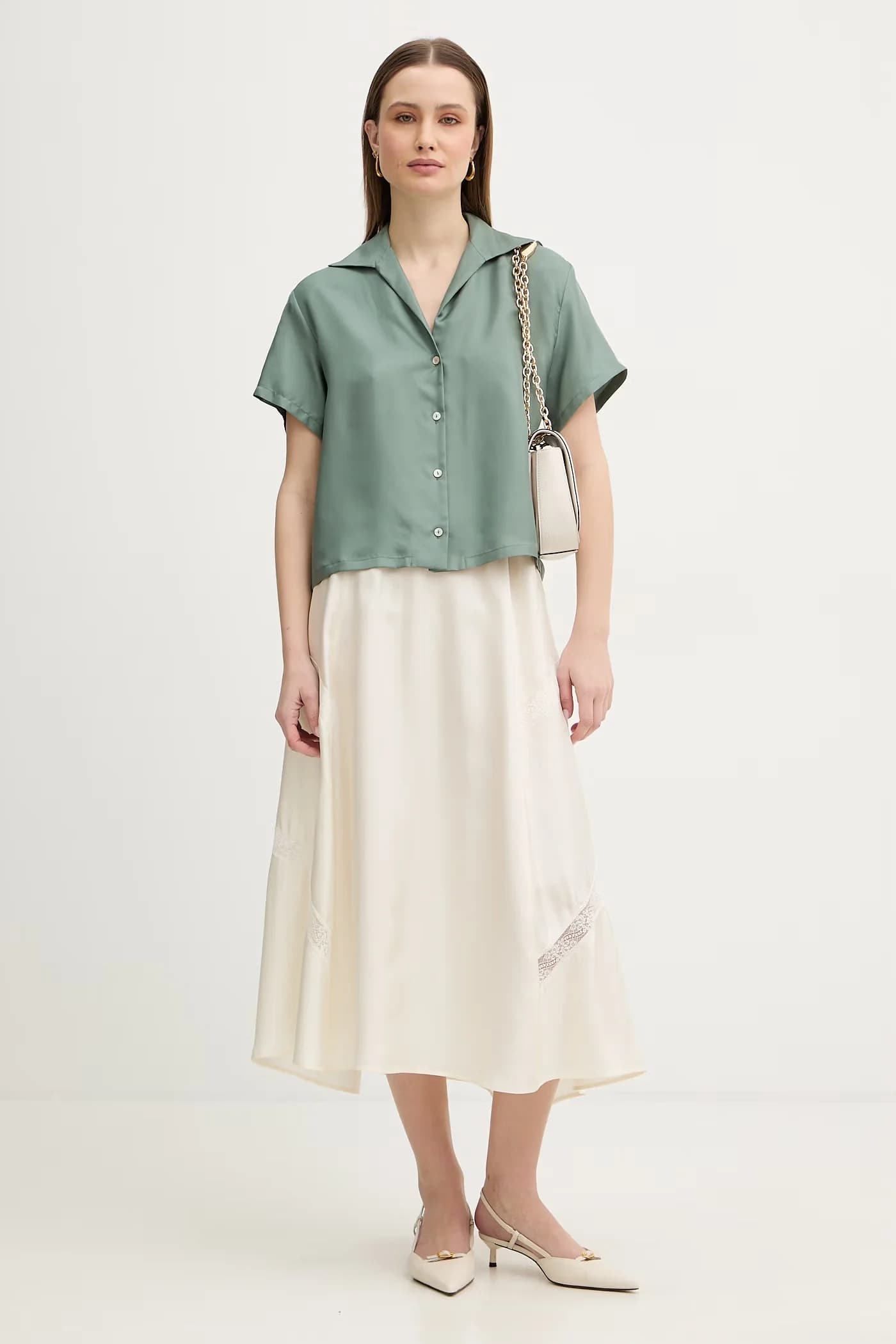 шелковая рубашка MLMSEGNALE - фото 2