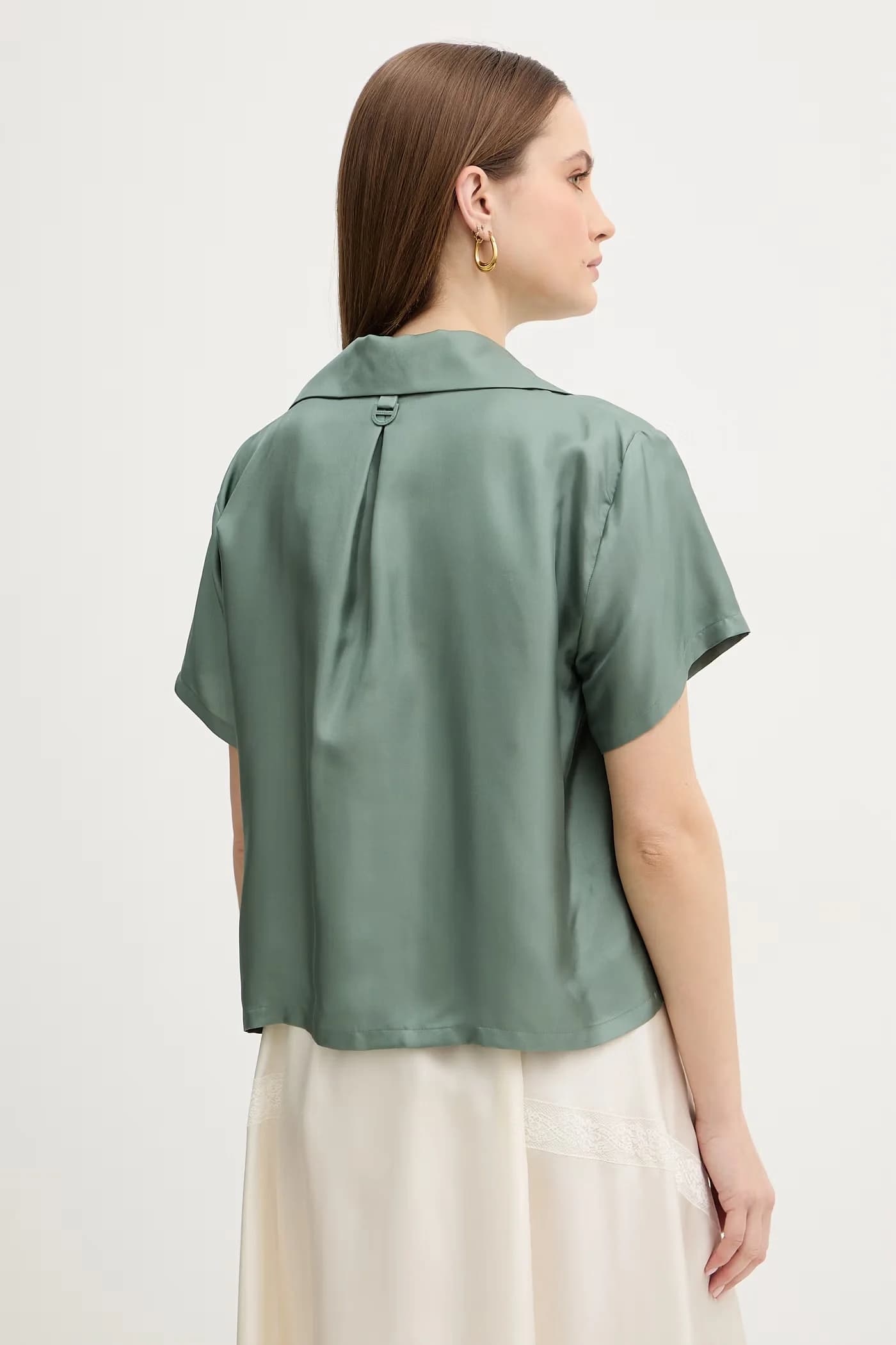 шелковая рубашка MLMSEGNALE - фото 3