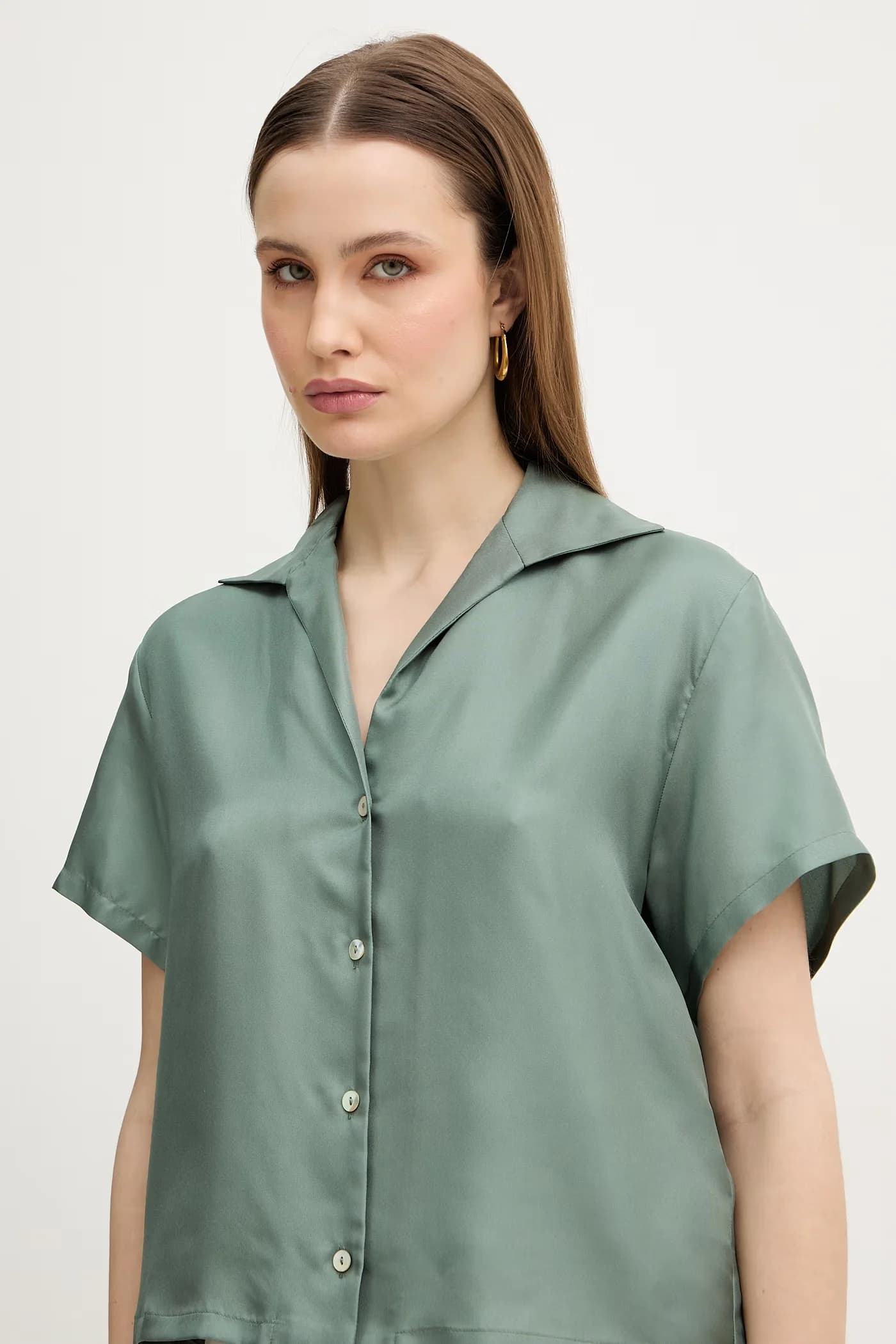 шелковая рубашка MLMSEGNALE - фото 4