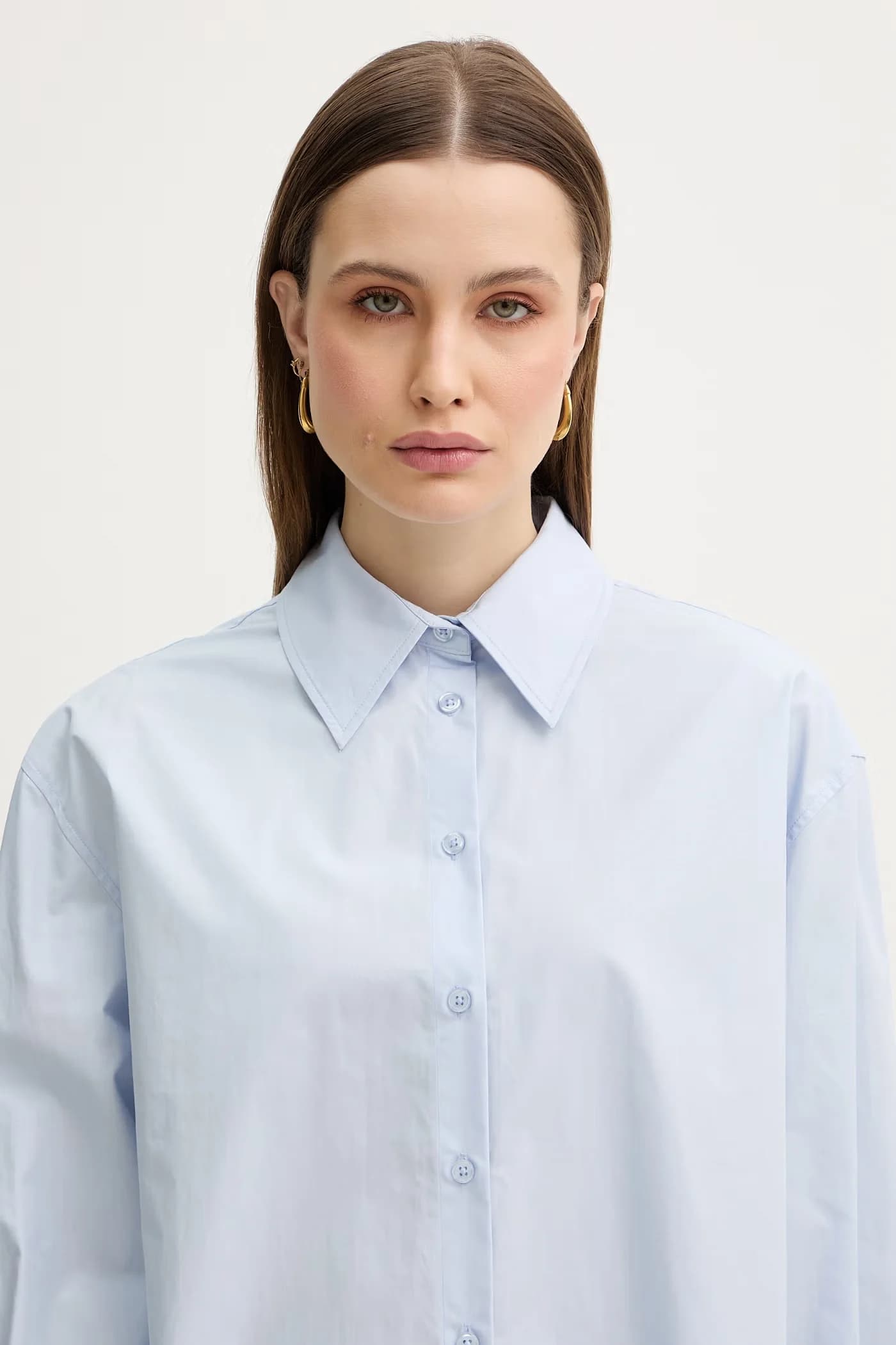 Хлопковая рубашка - фото 4