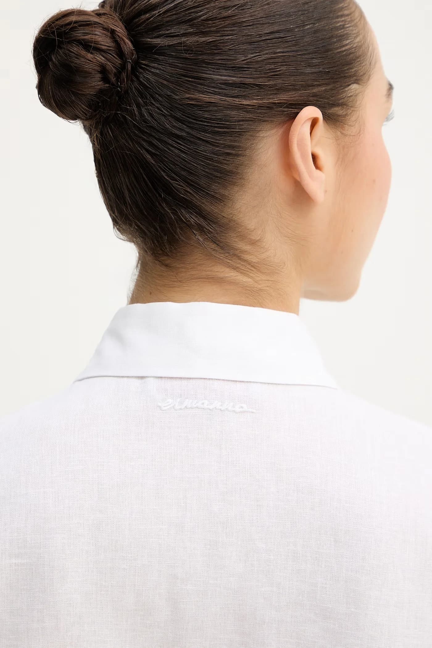 Рубашка с льном - фото 5