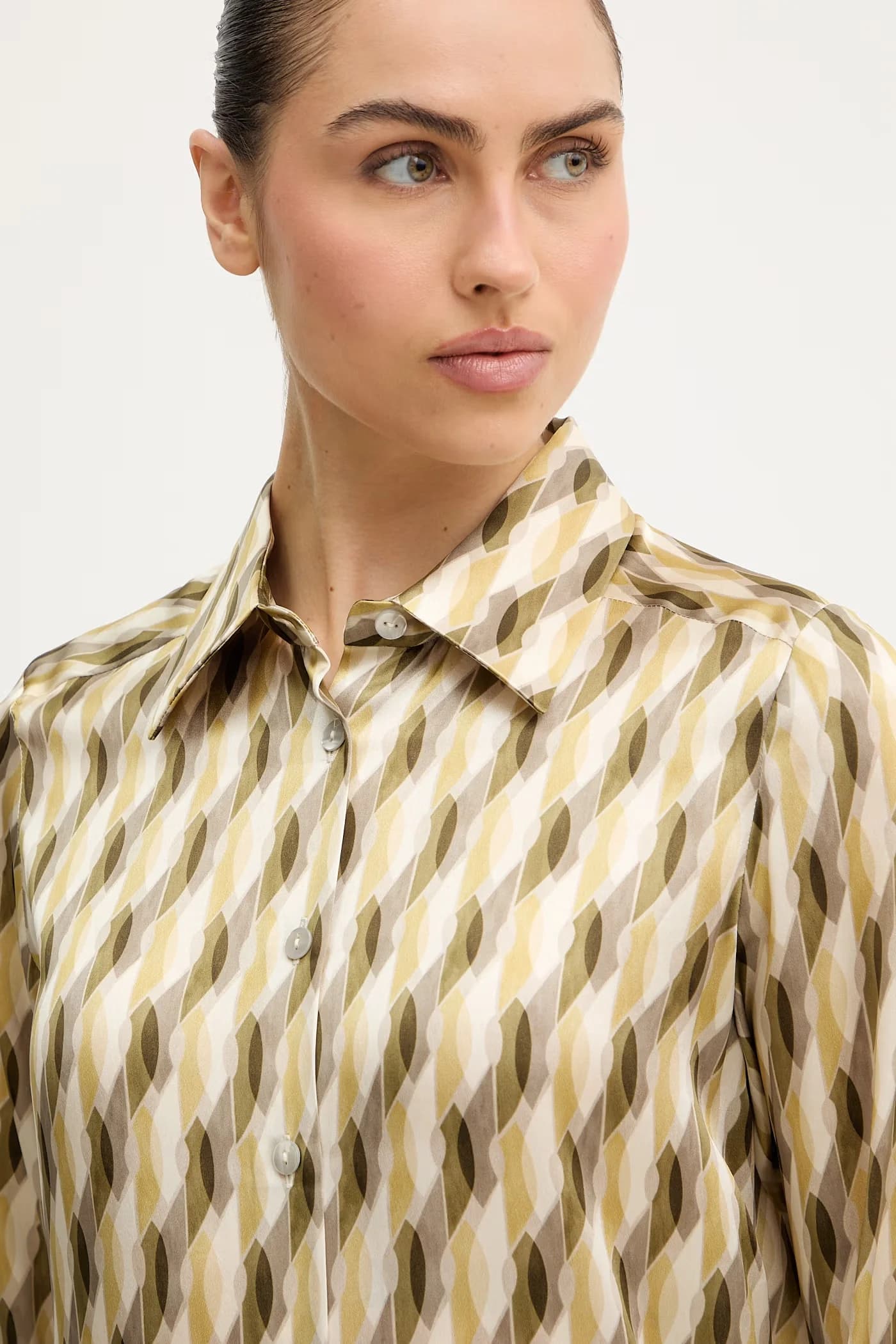 шелковая рубашка Бельпассо - фото 4