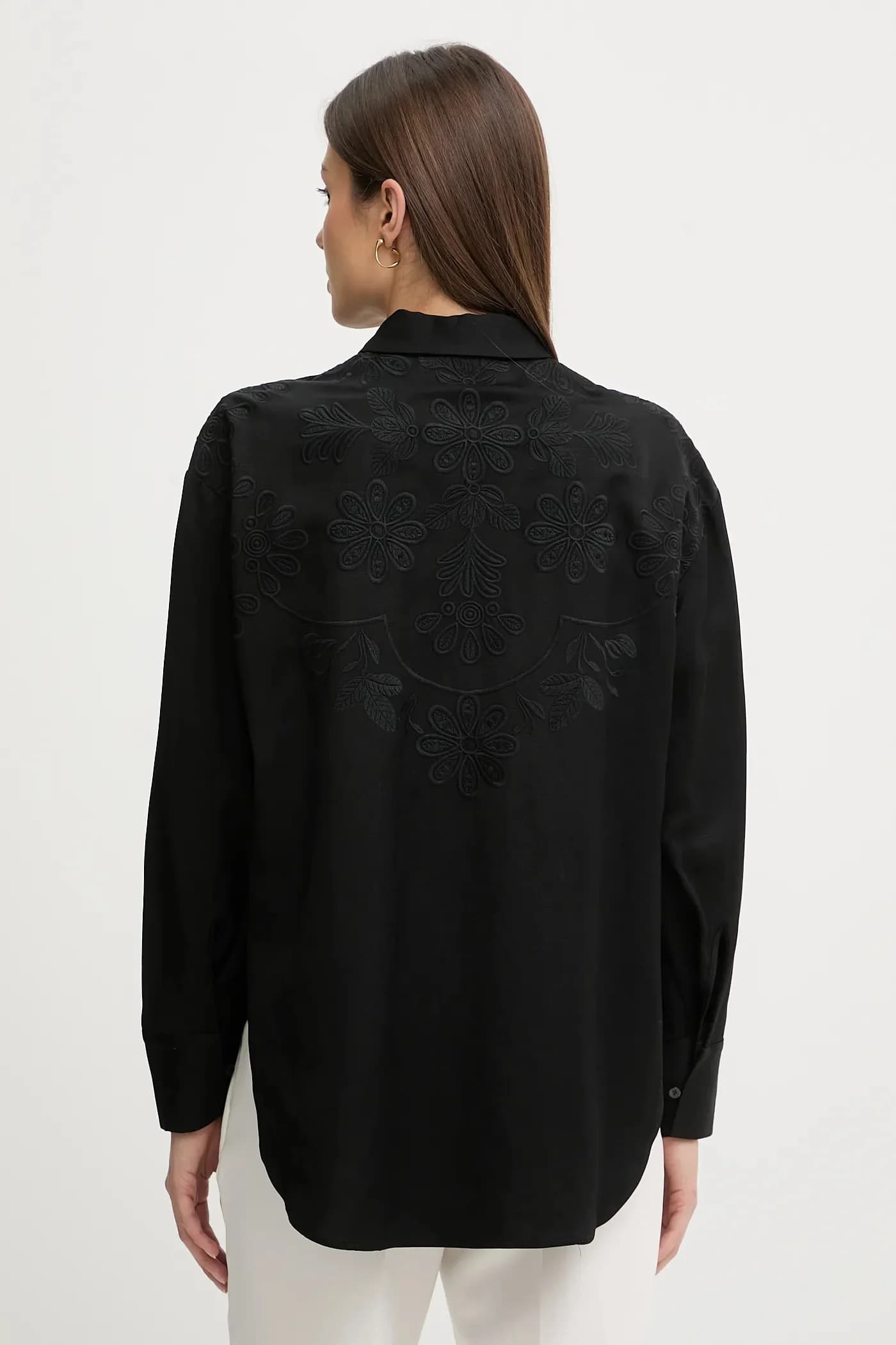 Рубашка с льном - фото 3