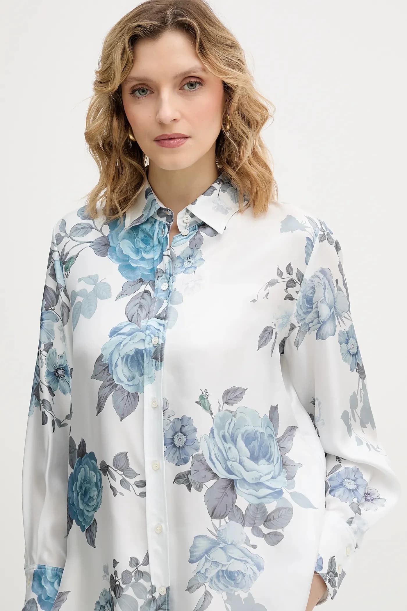 SALVE шелковая рубашка - фото 4