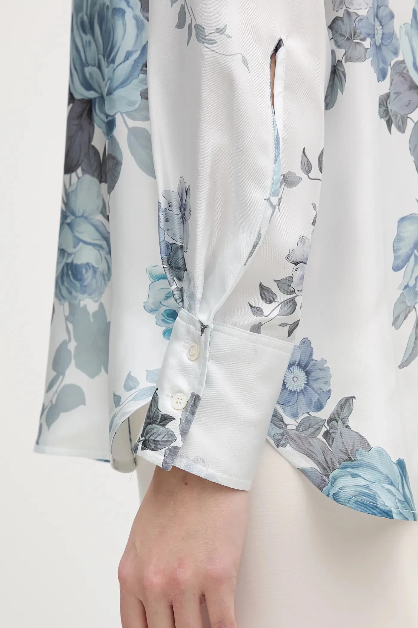 SALVE шелковая рубашка - фото 5