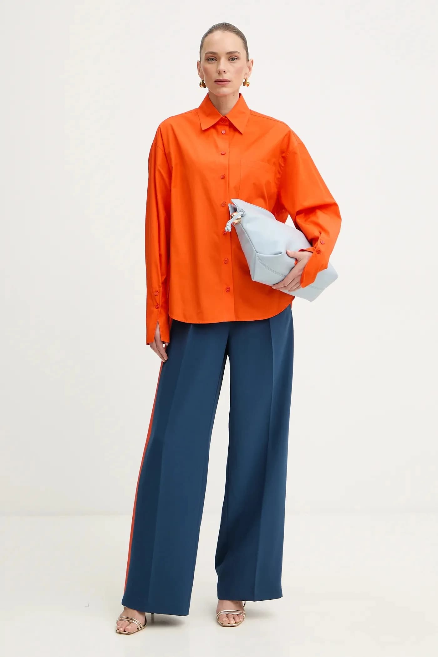 Хлопковая рубашка - фото 2