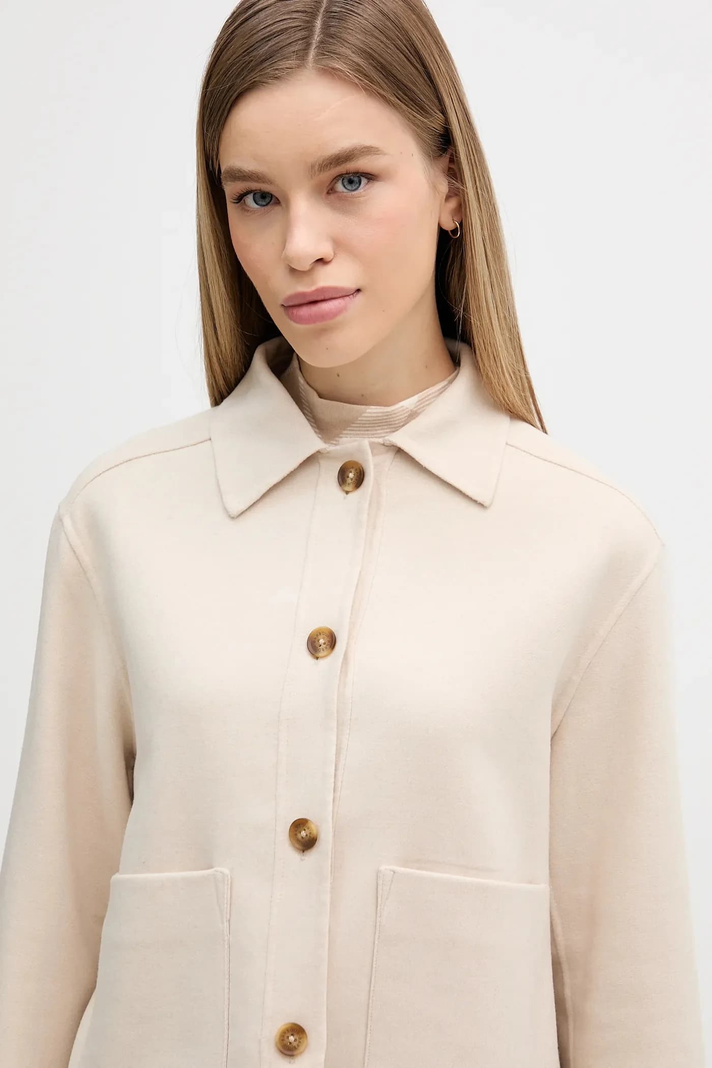 рубашка Ashdon из смесовой шерсти - фото 4