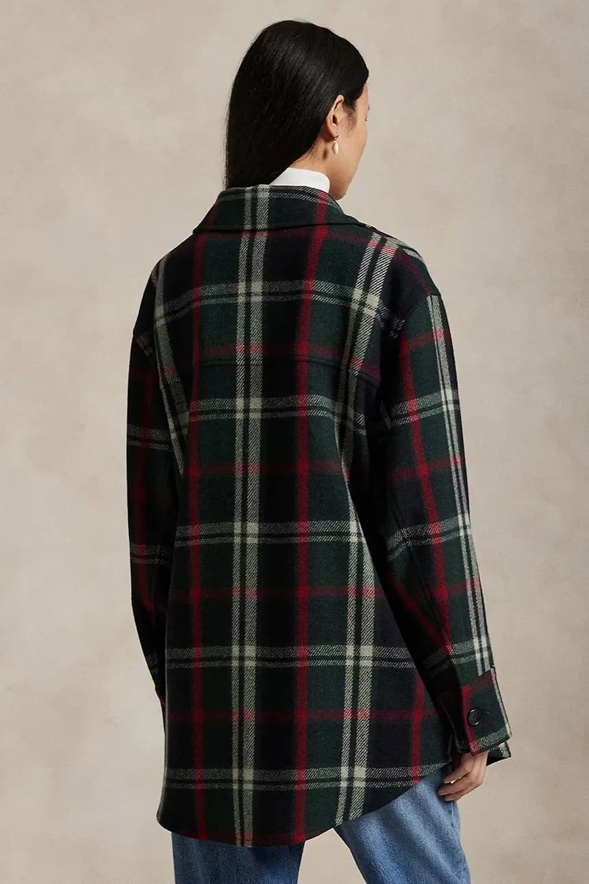 Рубашка Woven Sport из смесовой шерсти - фото 3