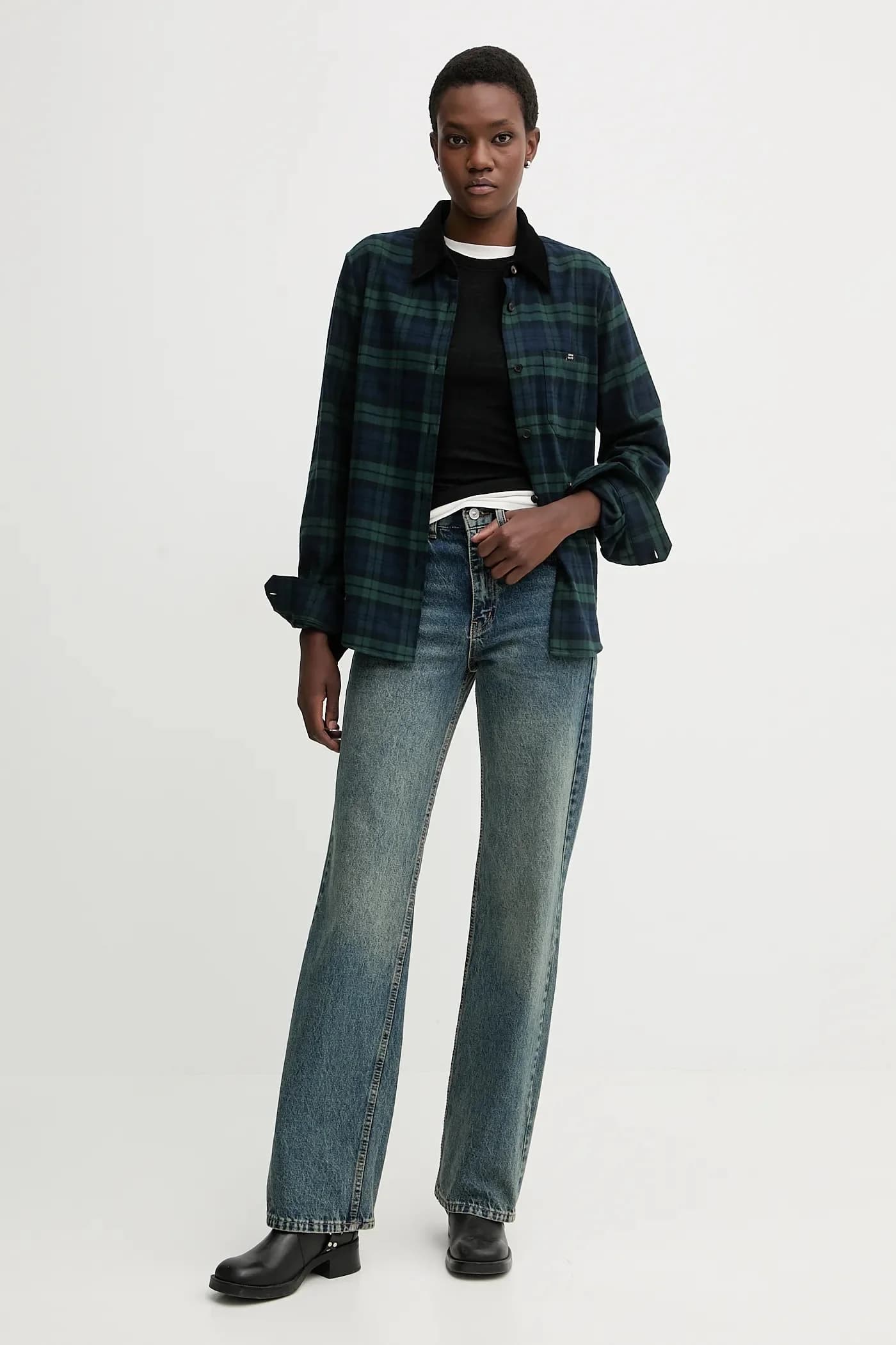 Хлопковая рубашка - фото 2