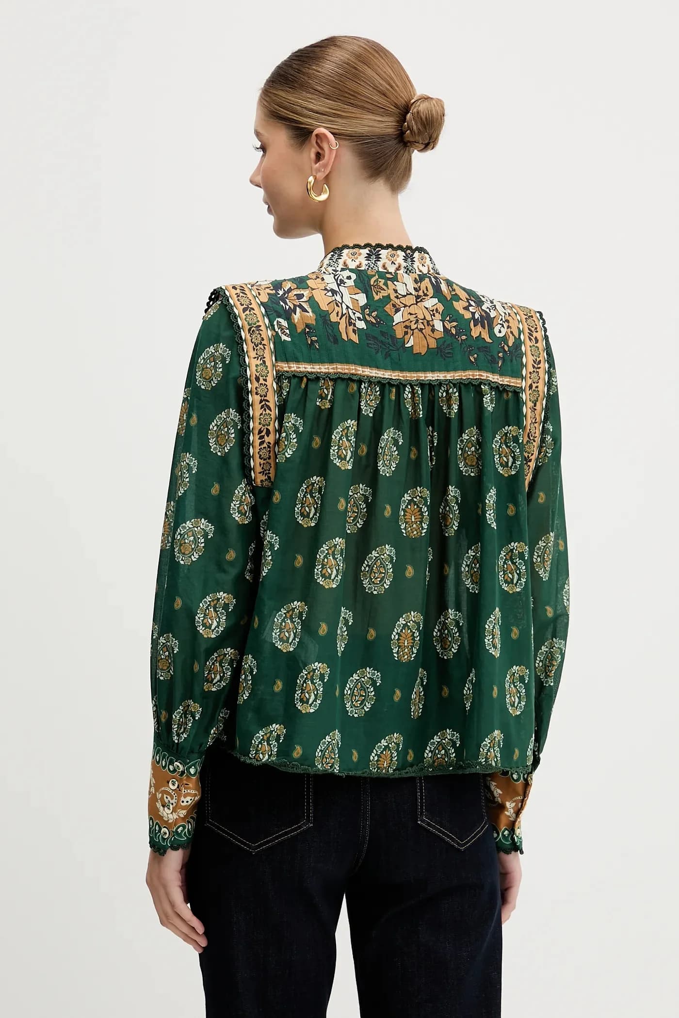 Хлопковая рубашка - фото 3