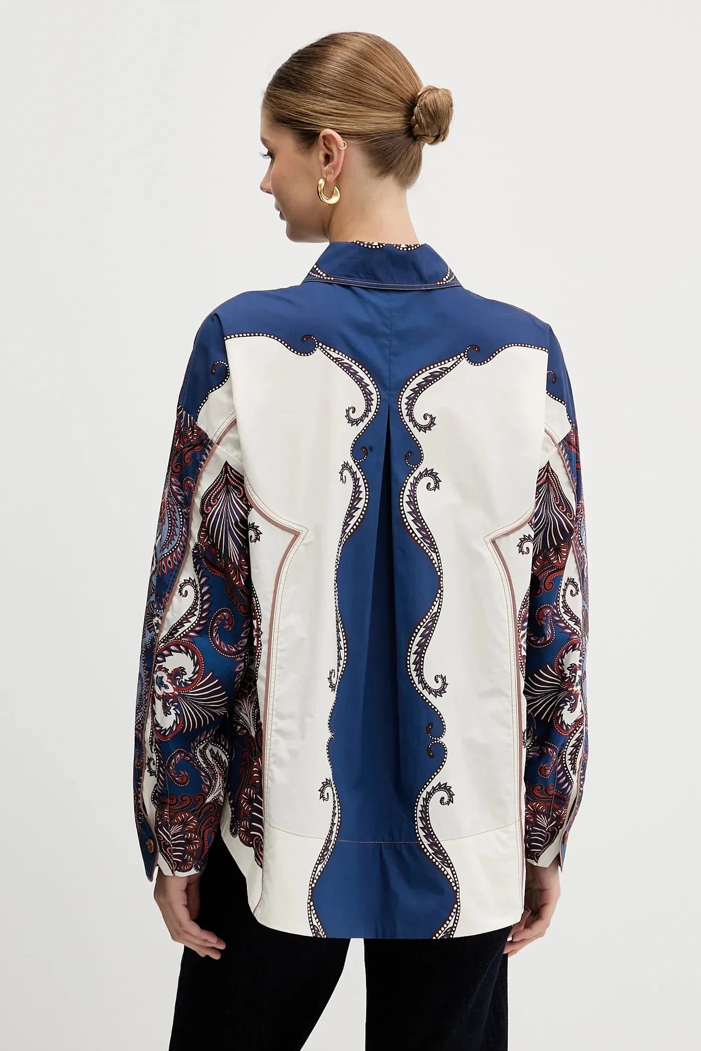 Хлопковая рубашка - фото 3