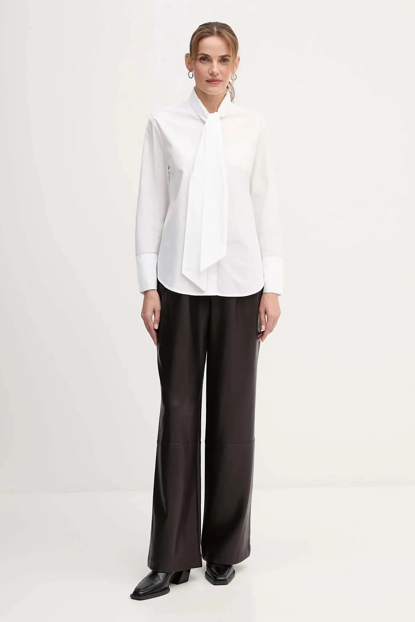 Хлопковая рубашка - фото 2