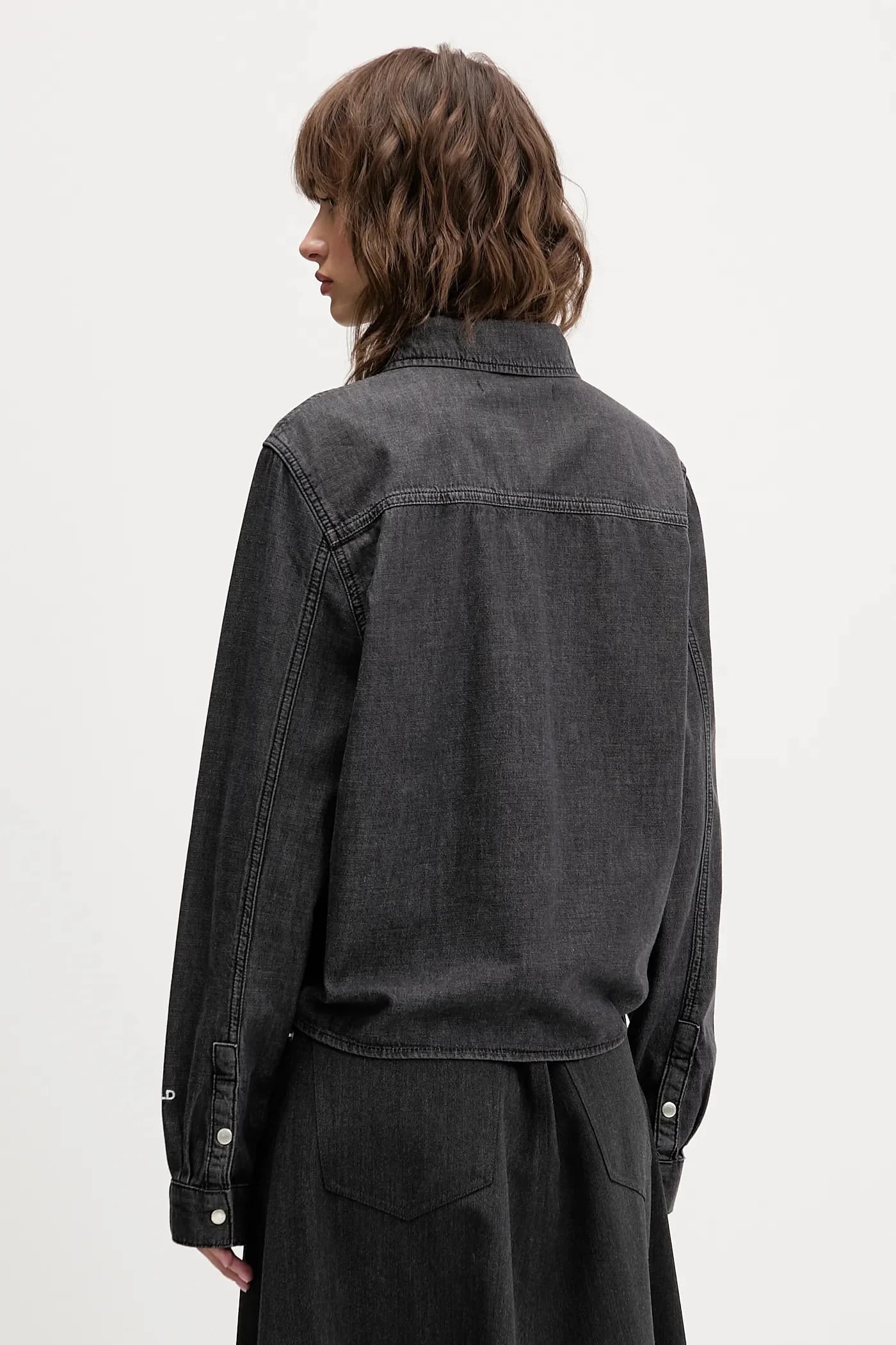 Джинсовая рубашка - фото 3