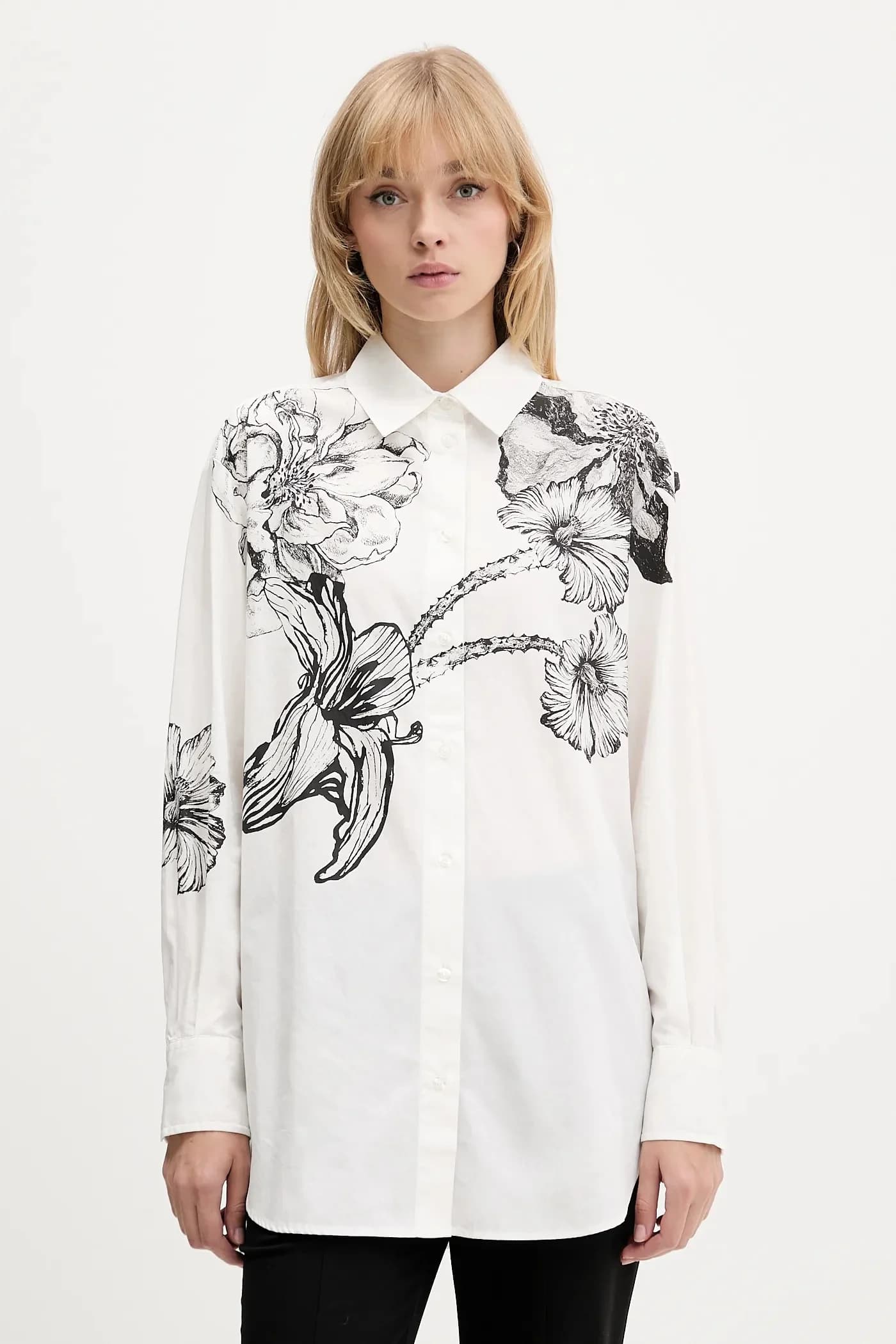 Рубашка Desigual из хлопка BYN LACROIX