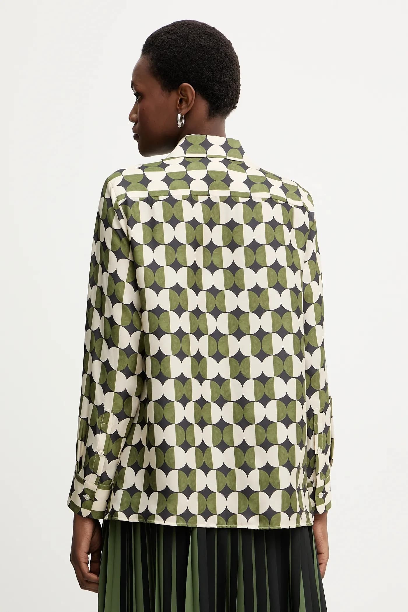 RIVE шелковая рубашка - фото 3