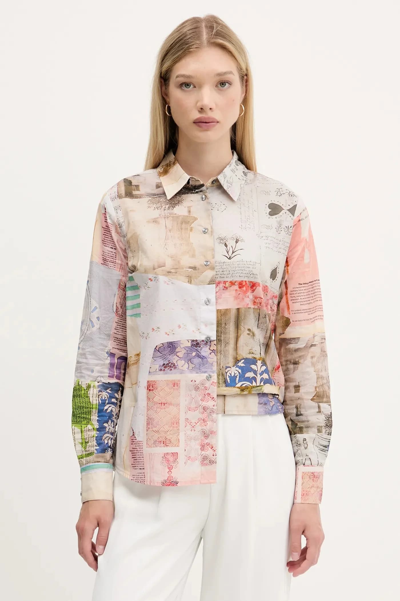 ФОТОПОСТ хлопковая рубашка