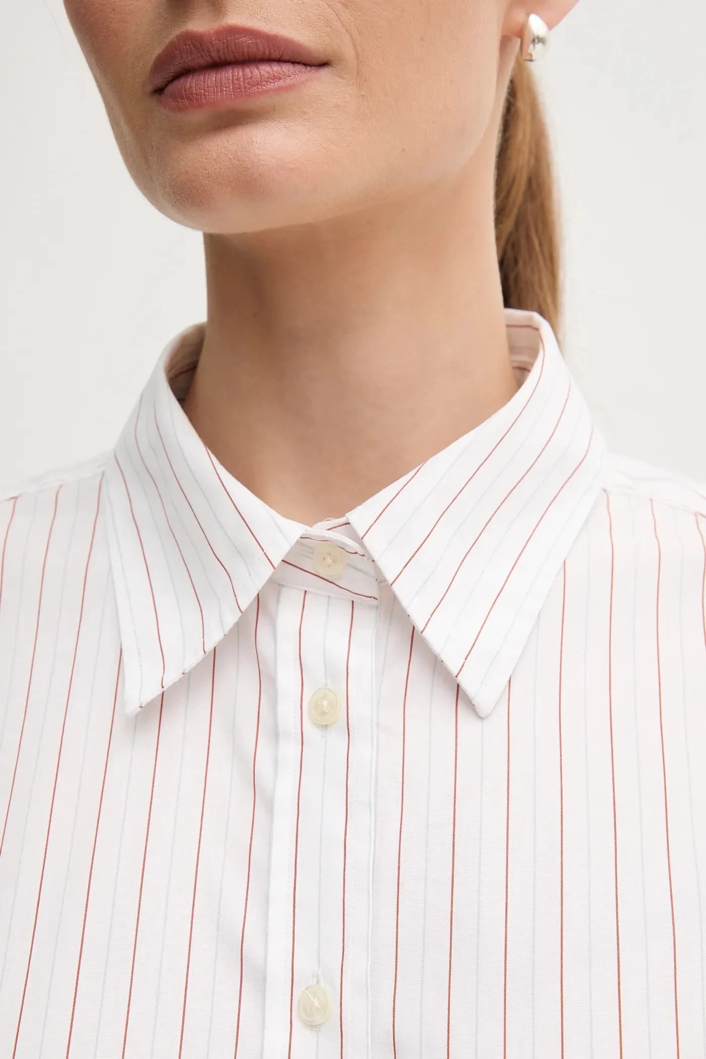 Хлопковая рубашка - фото 5