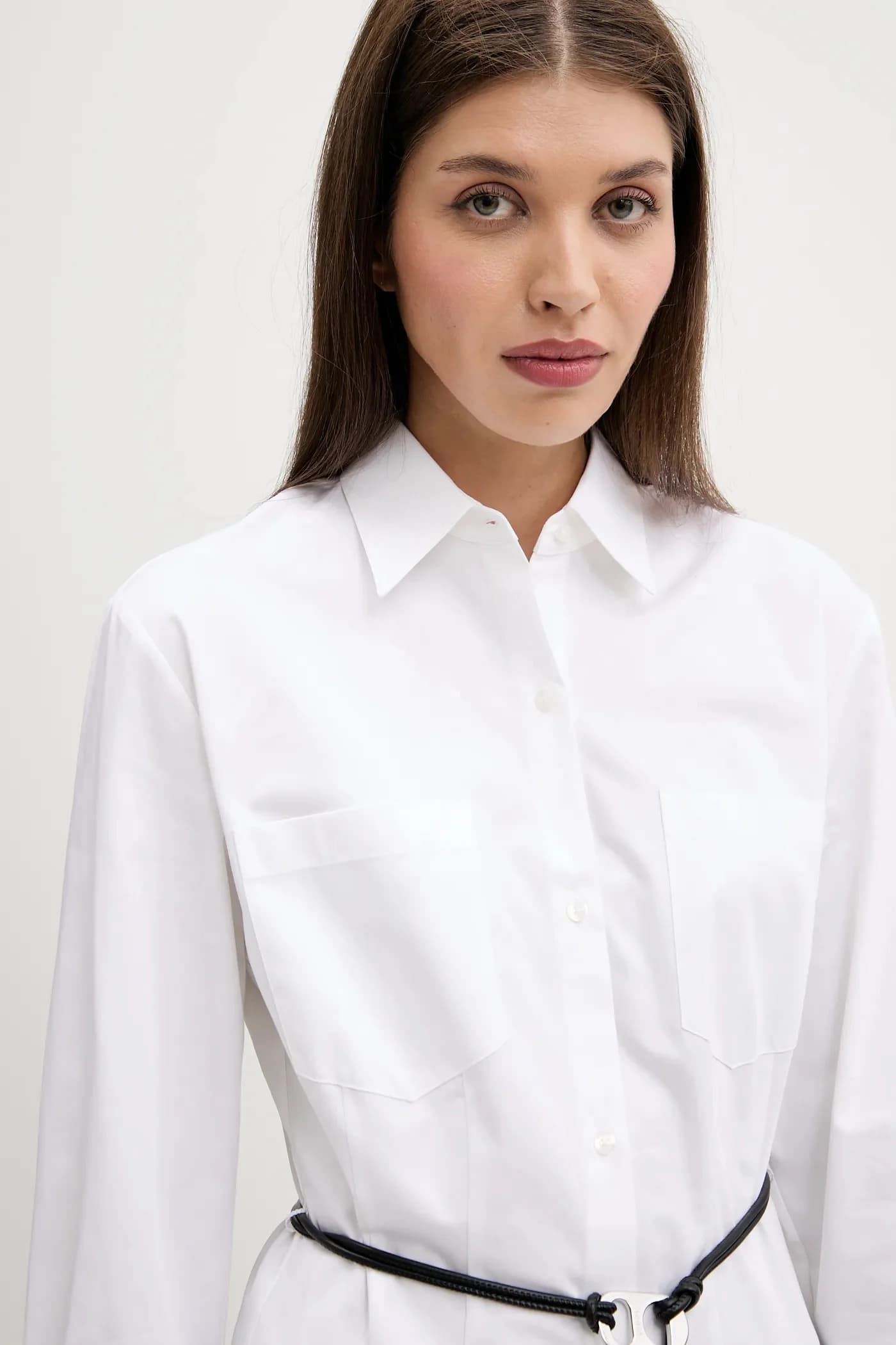 рубашка Everlee из хлопка - фото 4