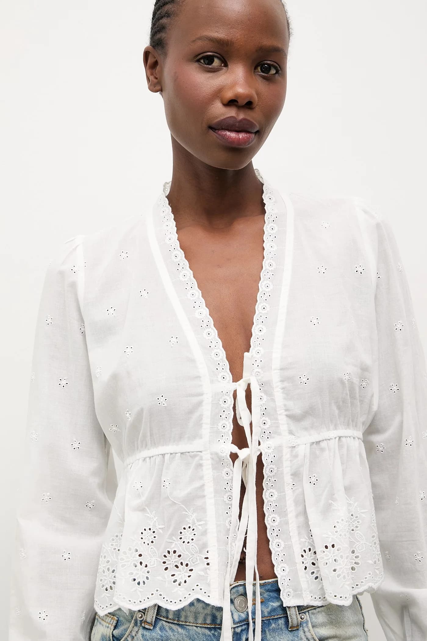 Хлопковая рубашка - фото 5