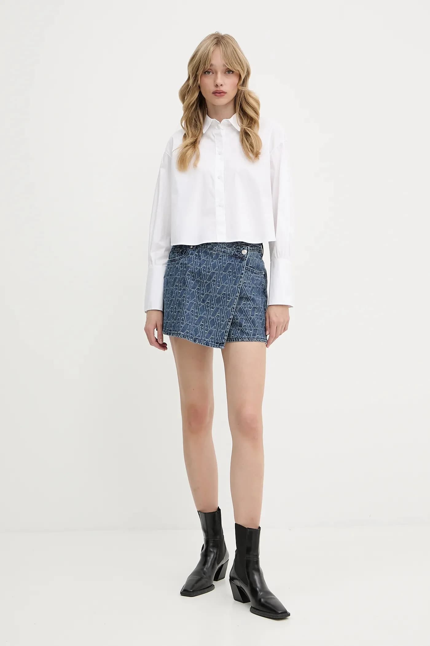 Хлопковая рубашка - фото 2