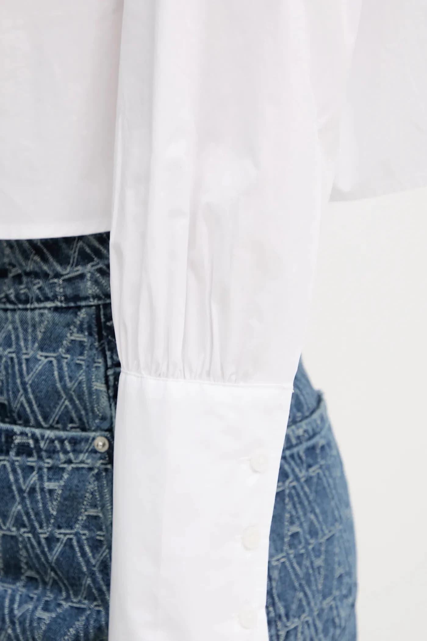 Хлопковая рубашка - фото 5