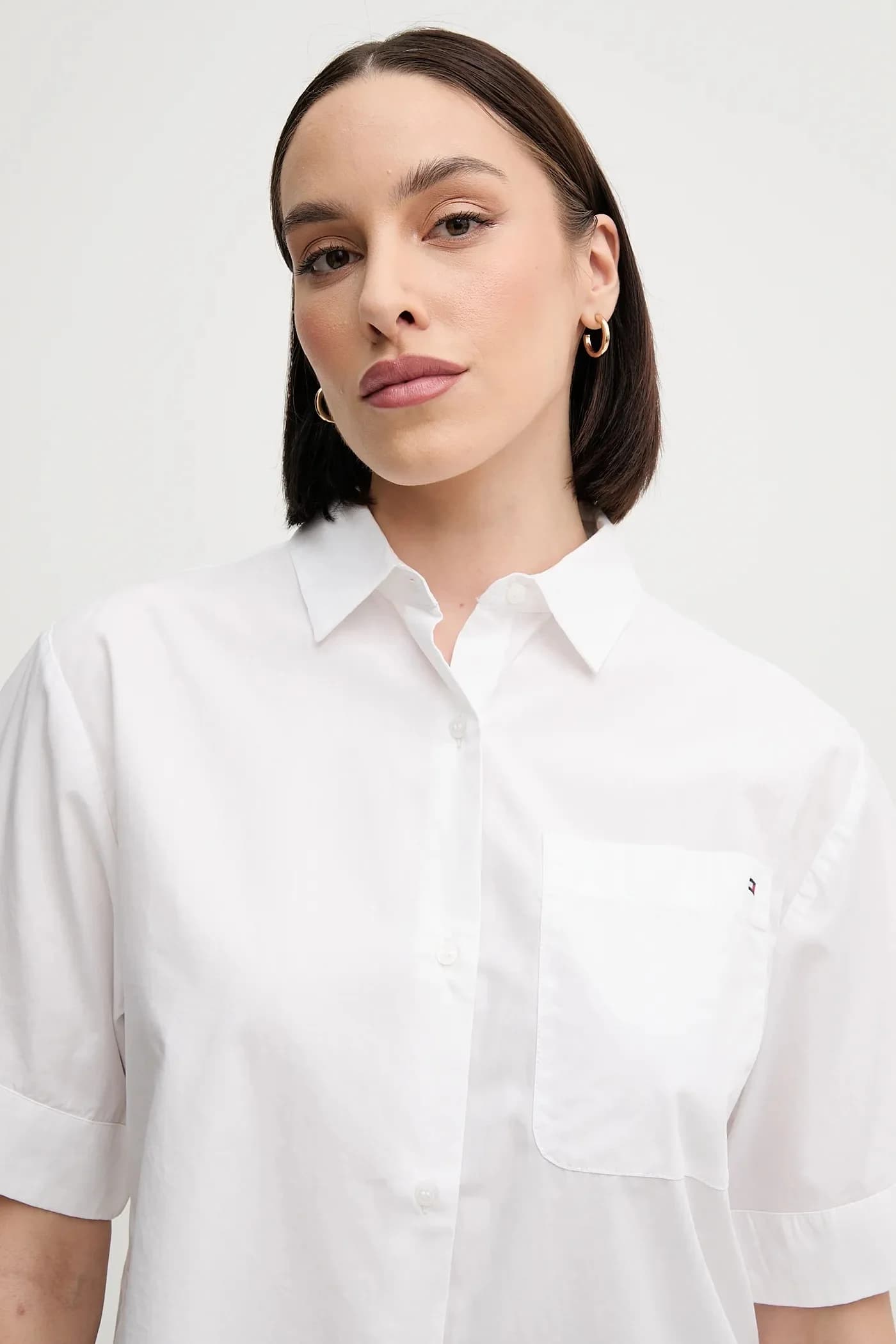 Хлопковая рубашка - фото 4