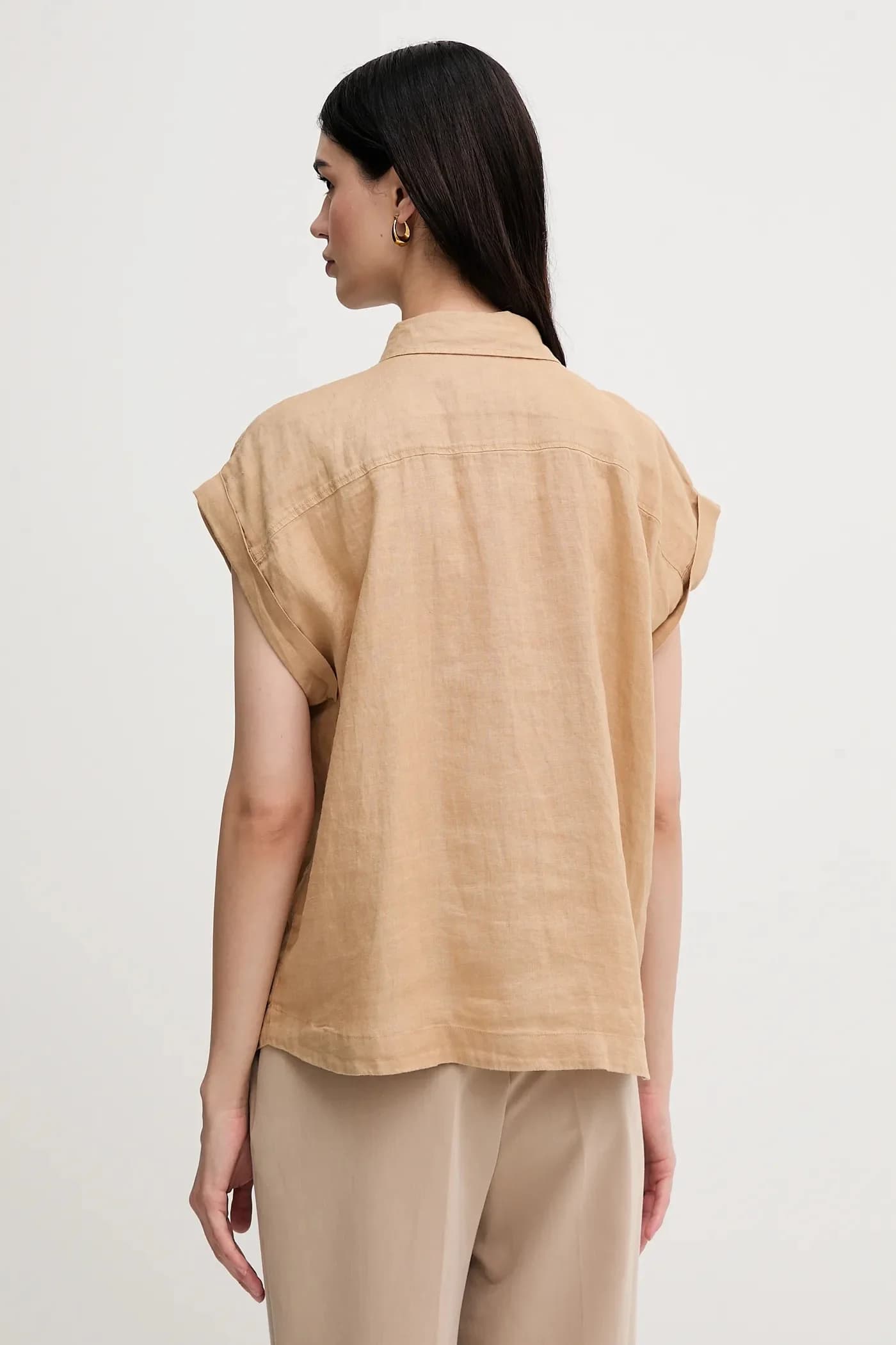 Льняная рубашка - фото 3