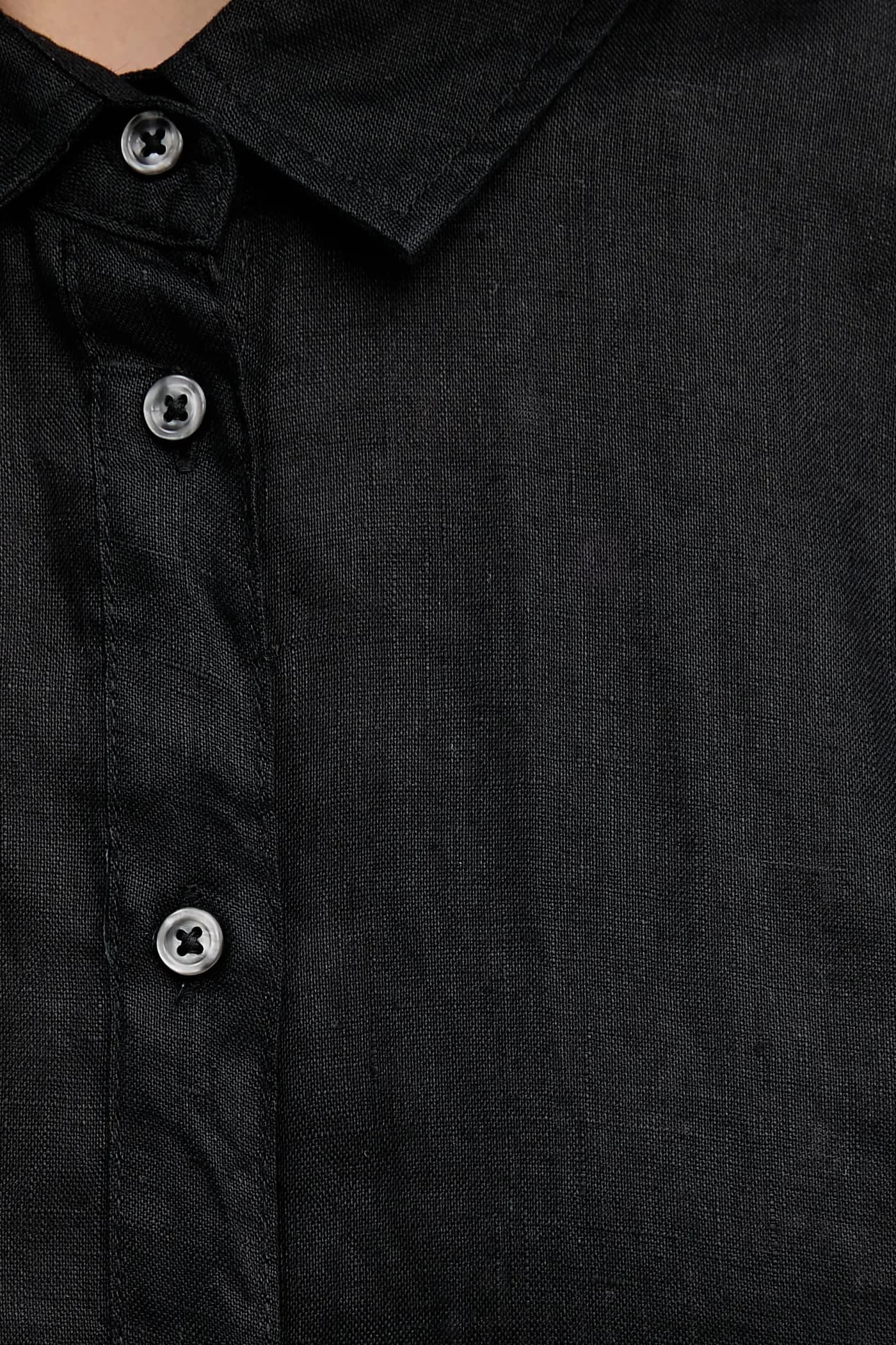 Льняная рубашка - фото 5