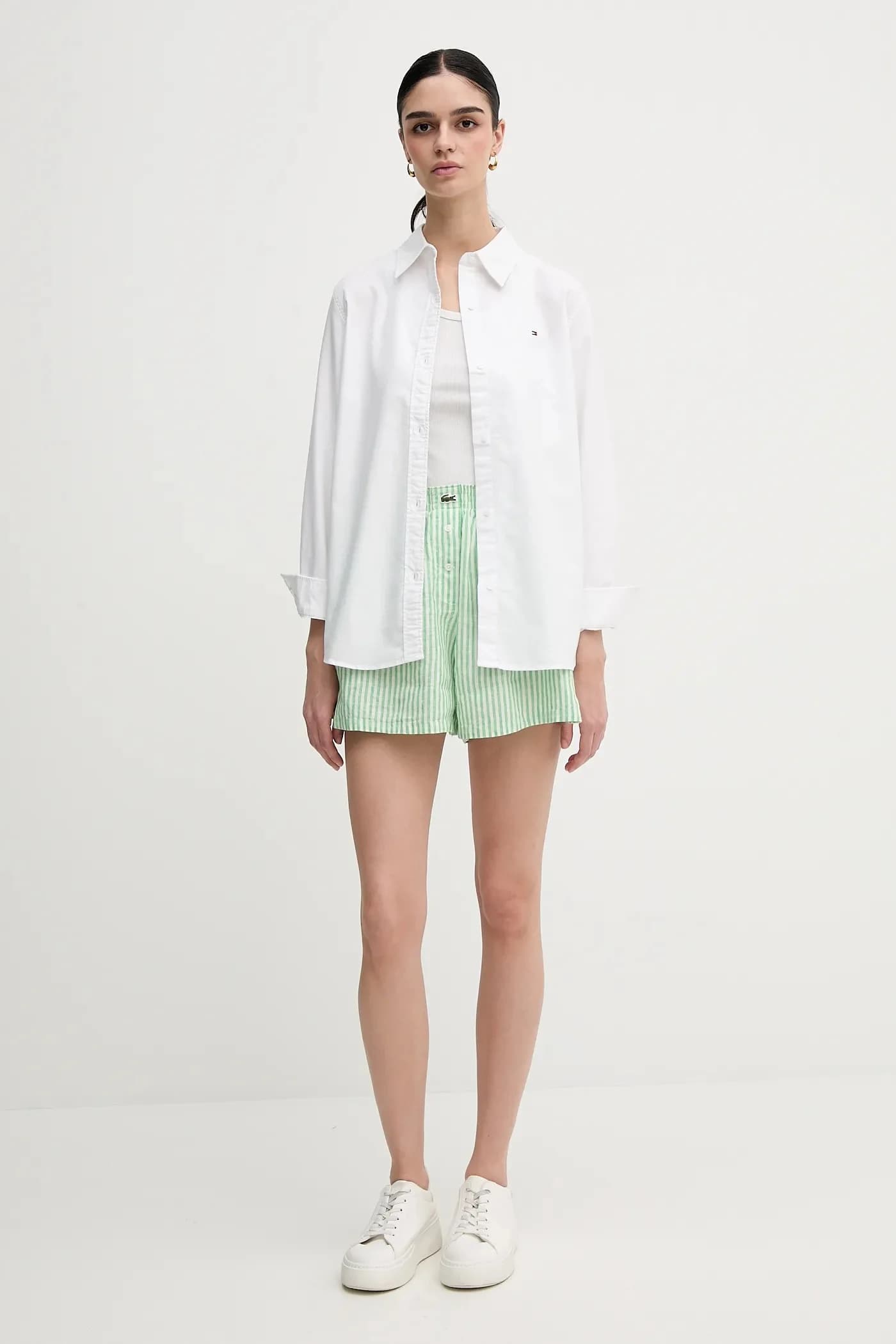 Хлопковая рубашка Tommy Hilfiger - фото 2