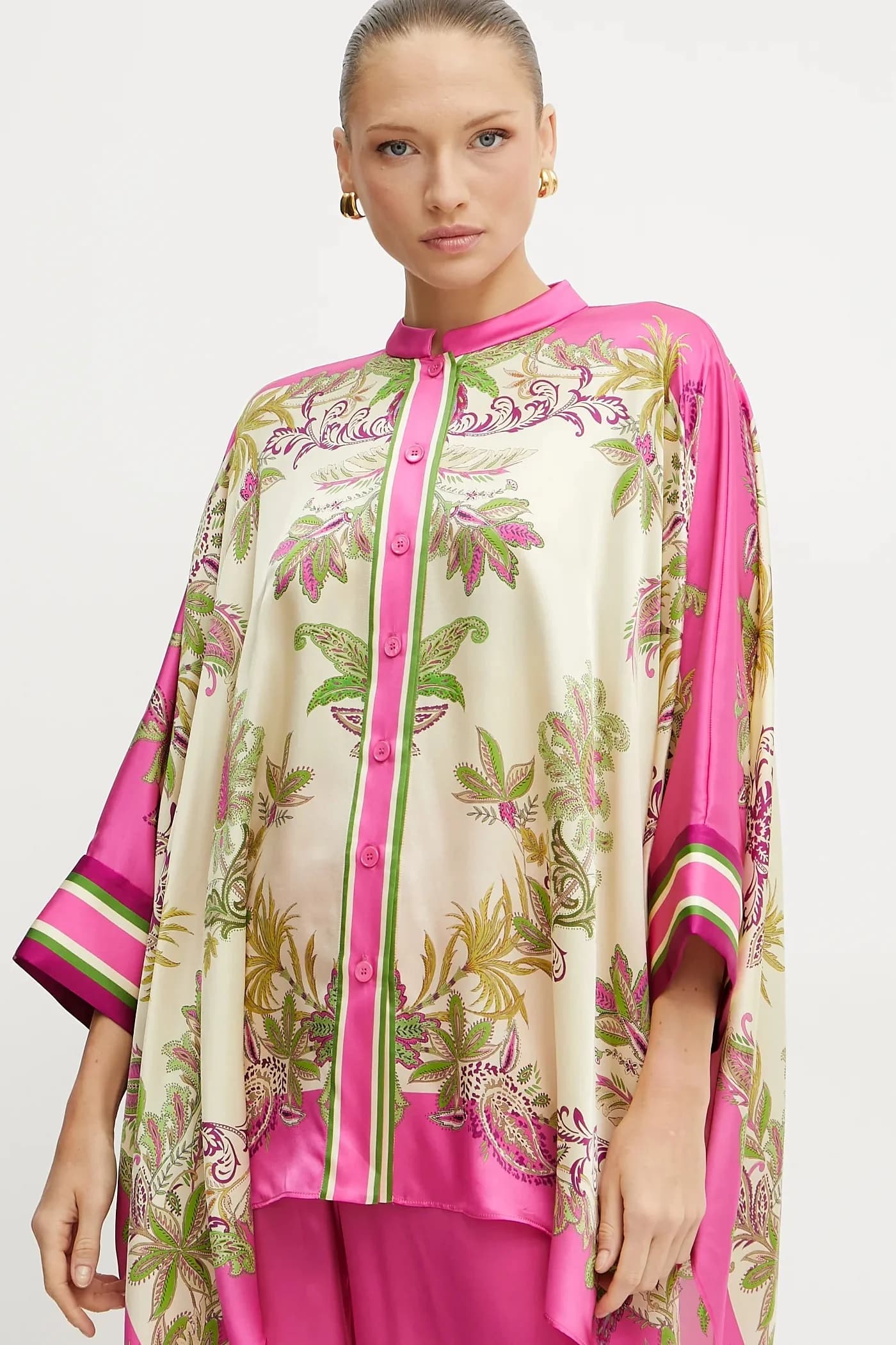 Шелковая рубашка - фото 4