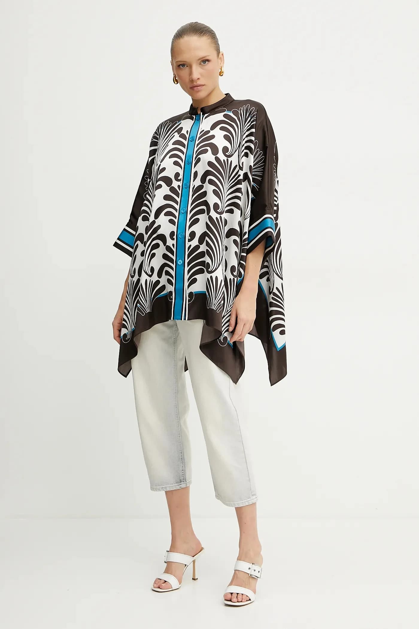 Шелковая рубашка - фото 2