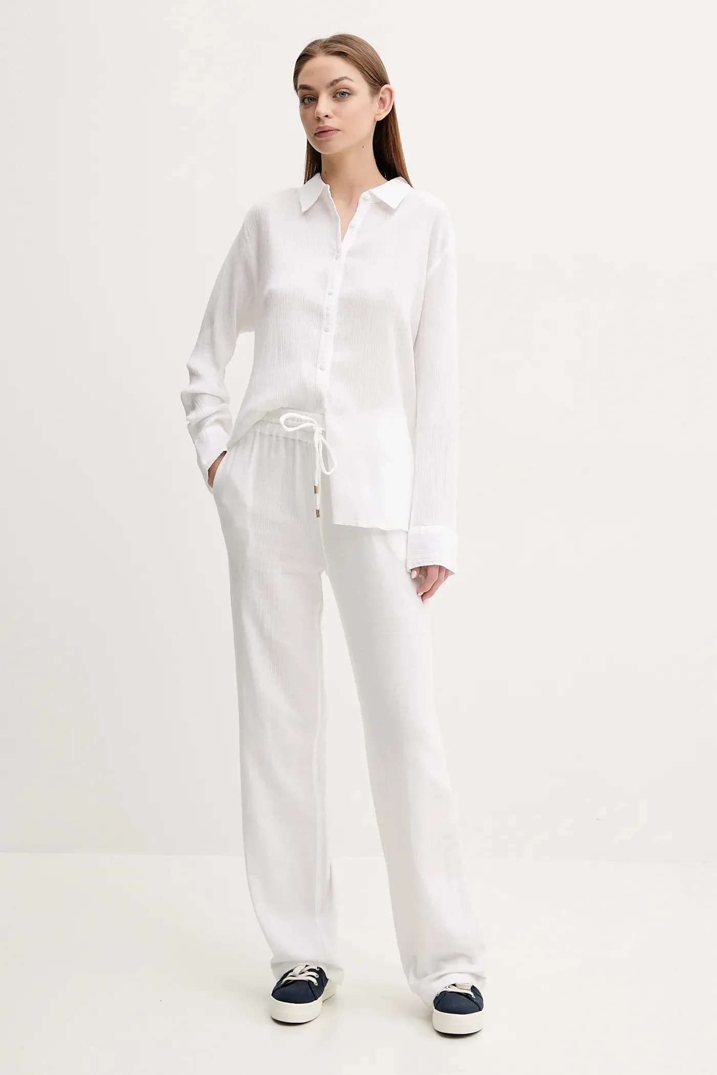 Хлопковая рубашка - фото 2