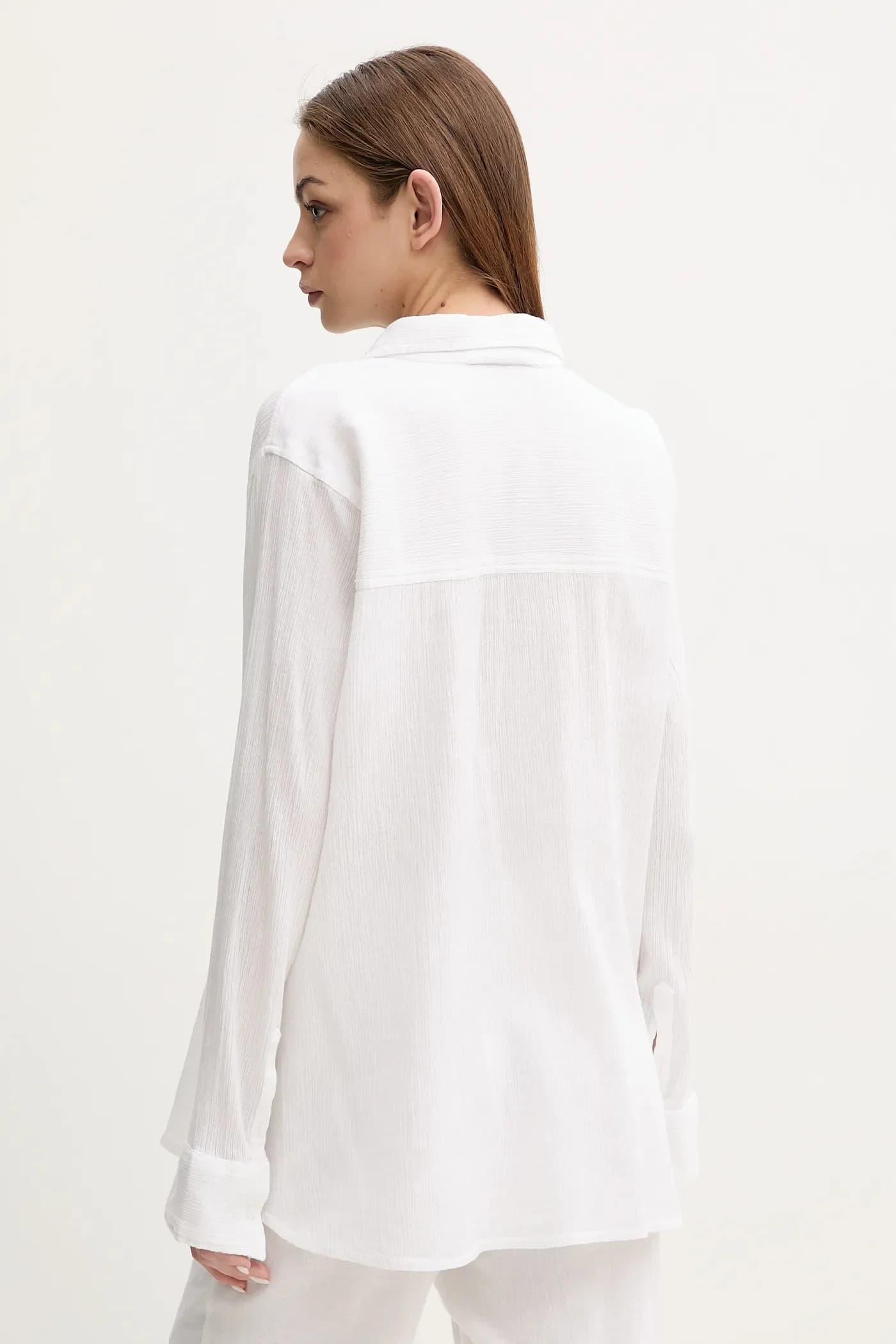 Хлопковая рубашка - фото 3