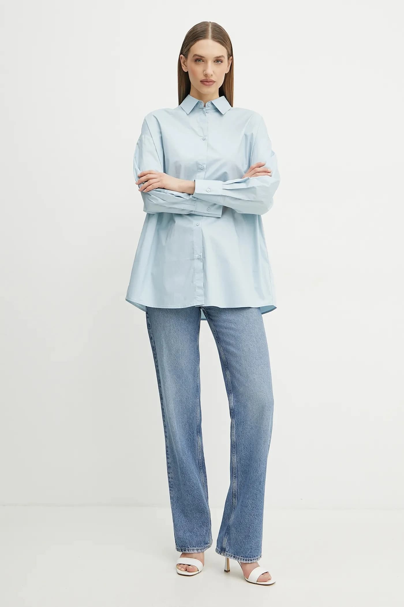 Хлопковая рубашка - фото 2