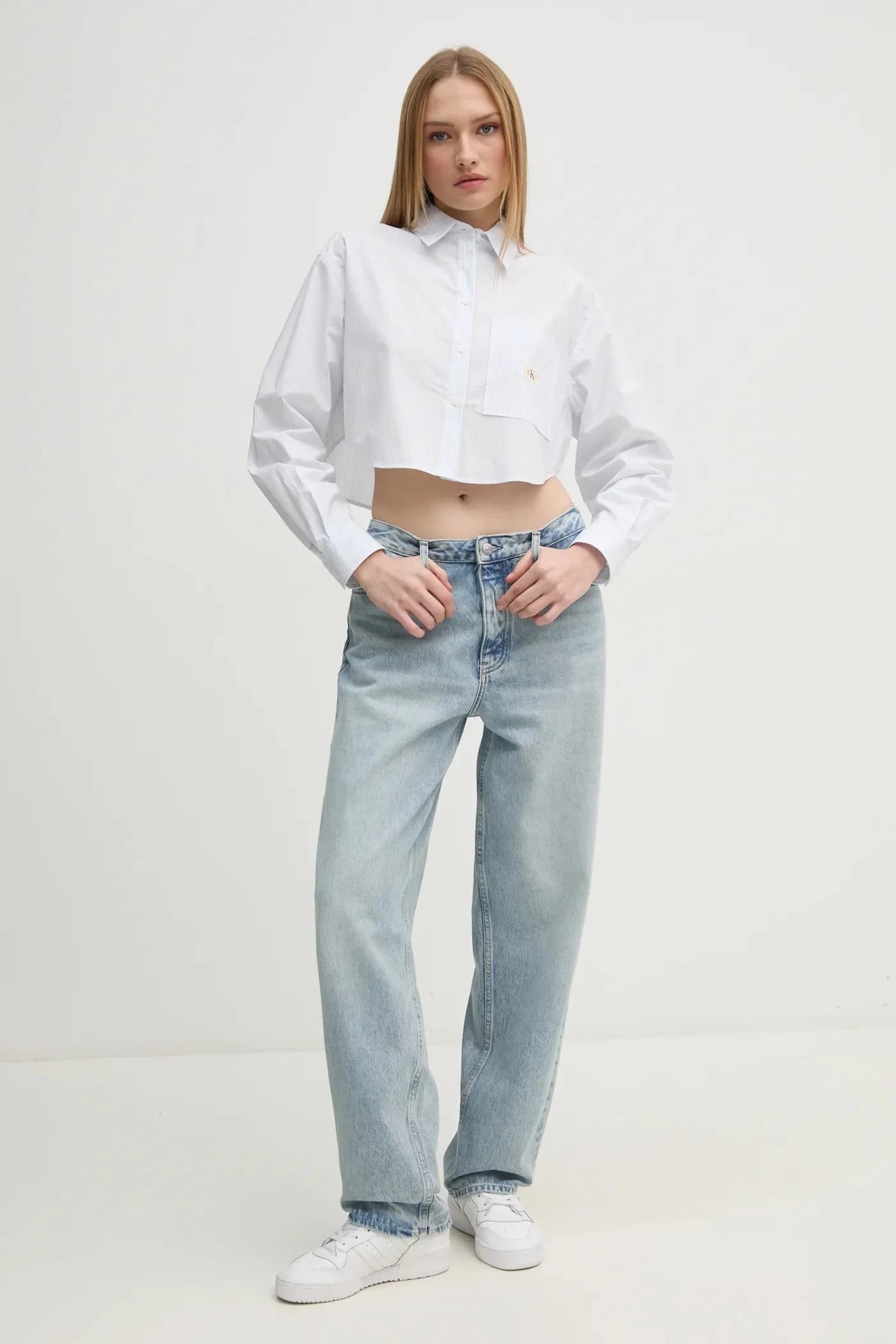 Хлопковая рубашка - фото 2