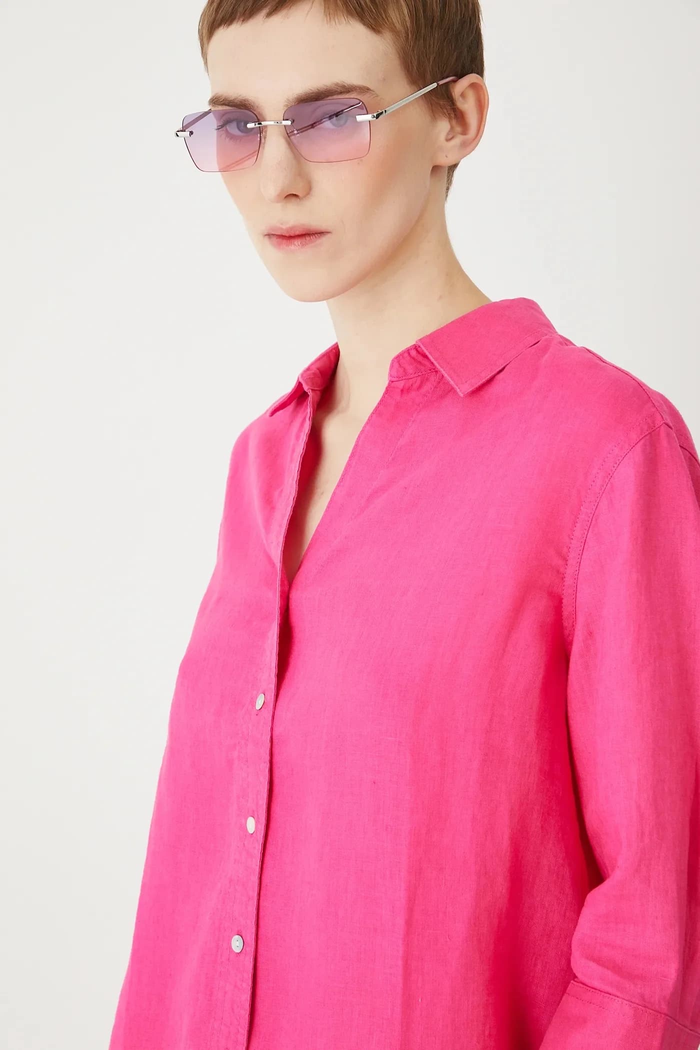 Льняная рубашка