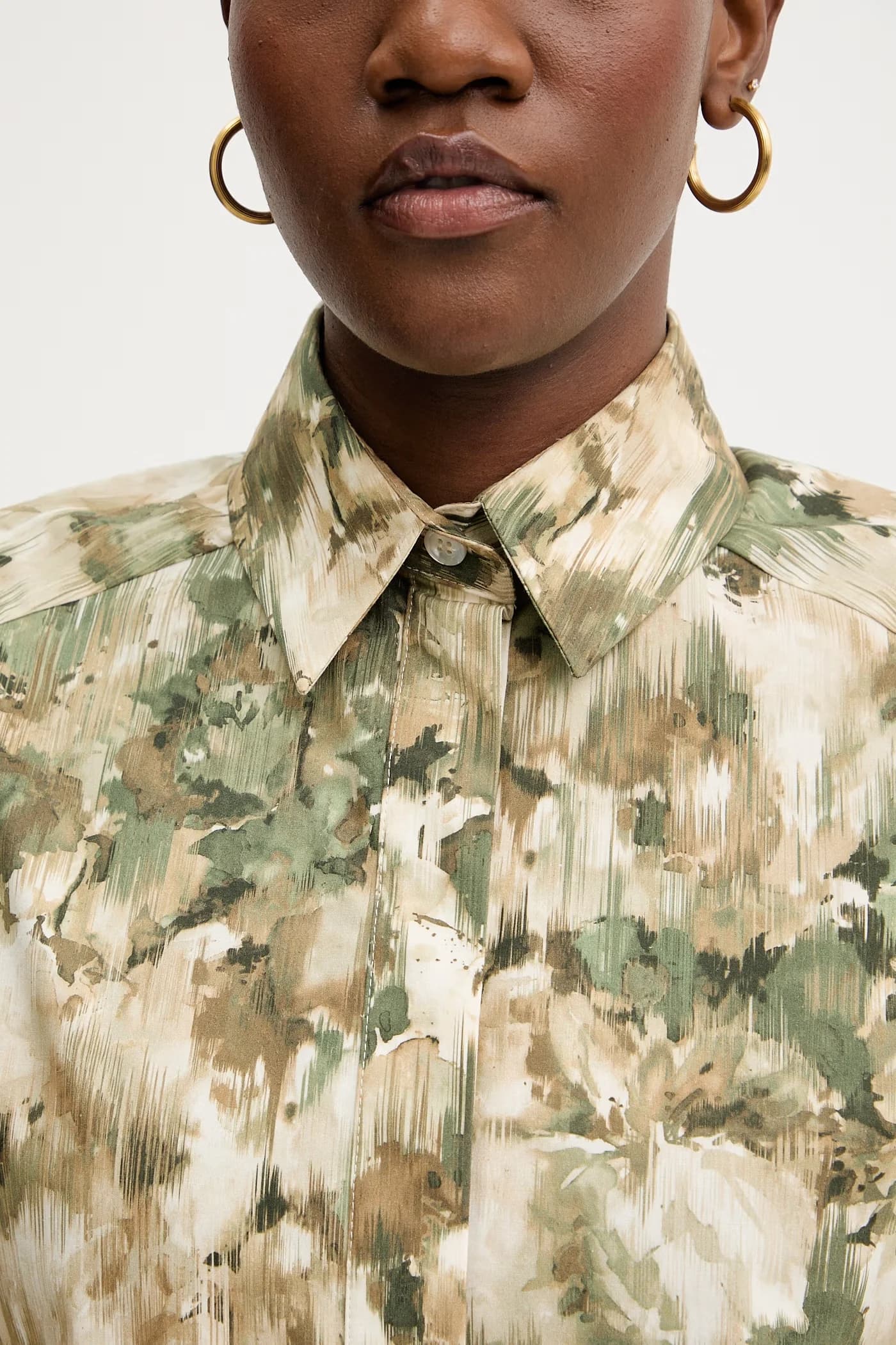 рубашка PALLORE из хлопка - фото 5