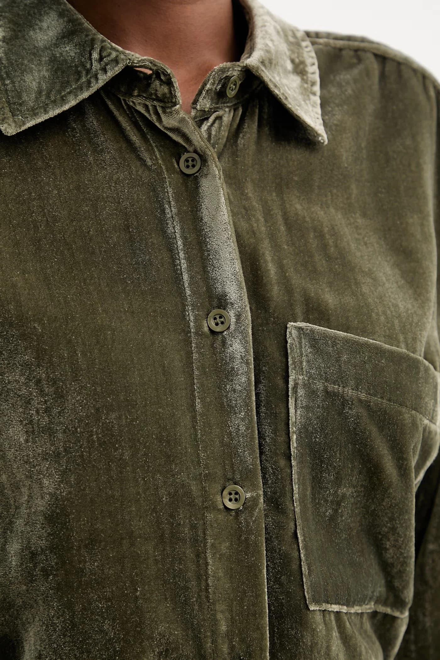 Велюровая рубашка - фото 5