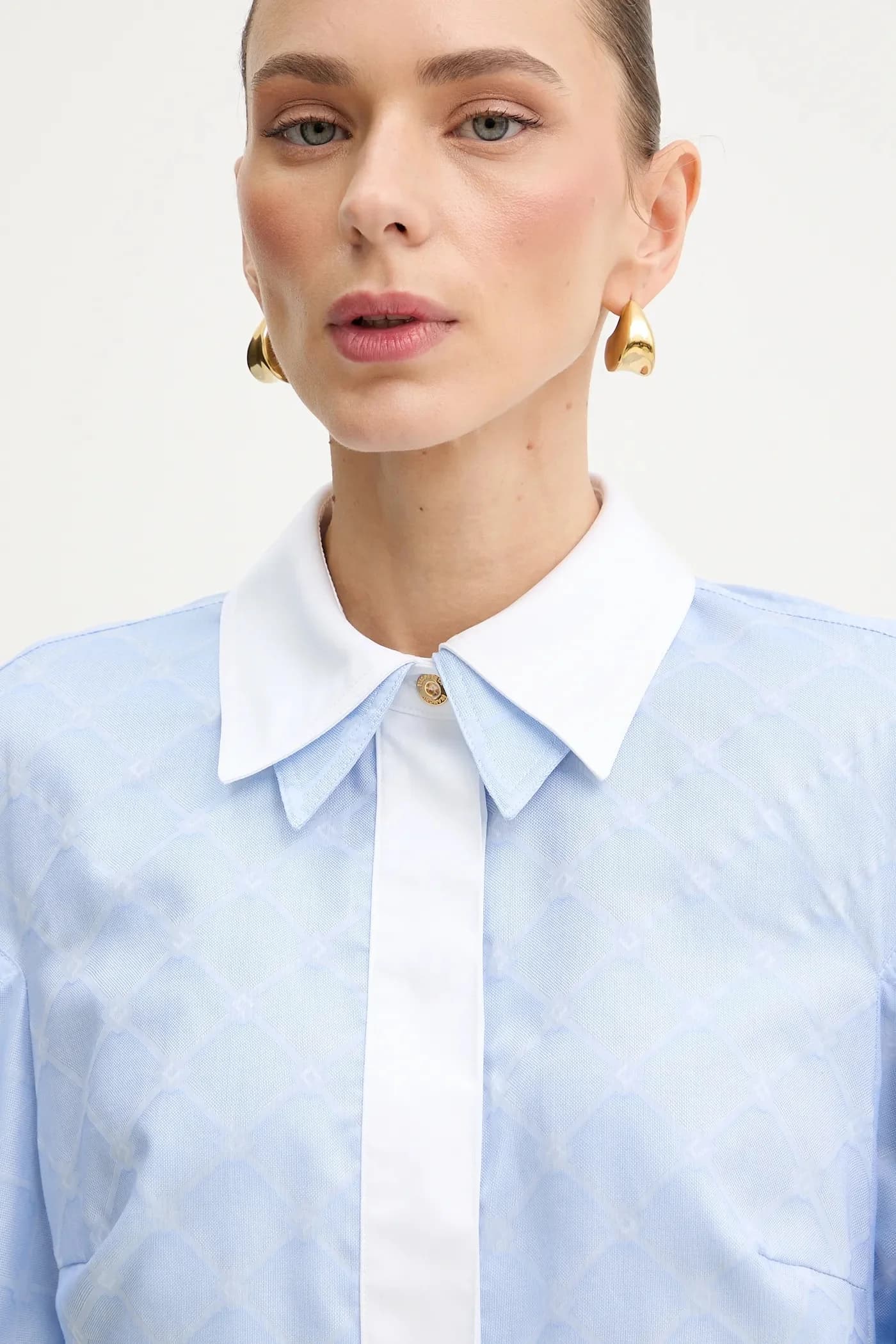 Хлопковая рубашка - фото 4