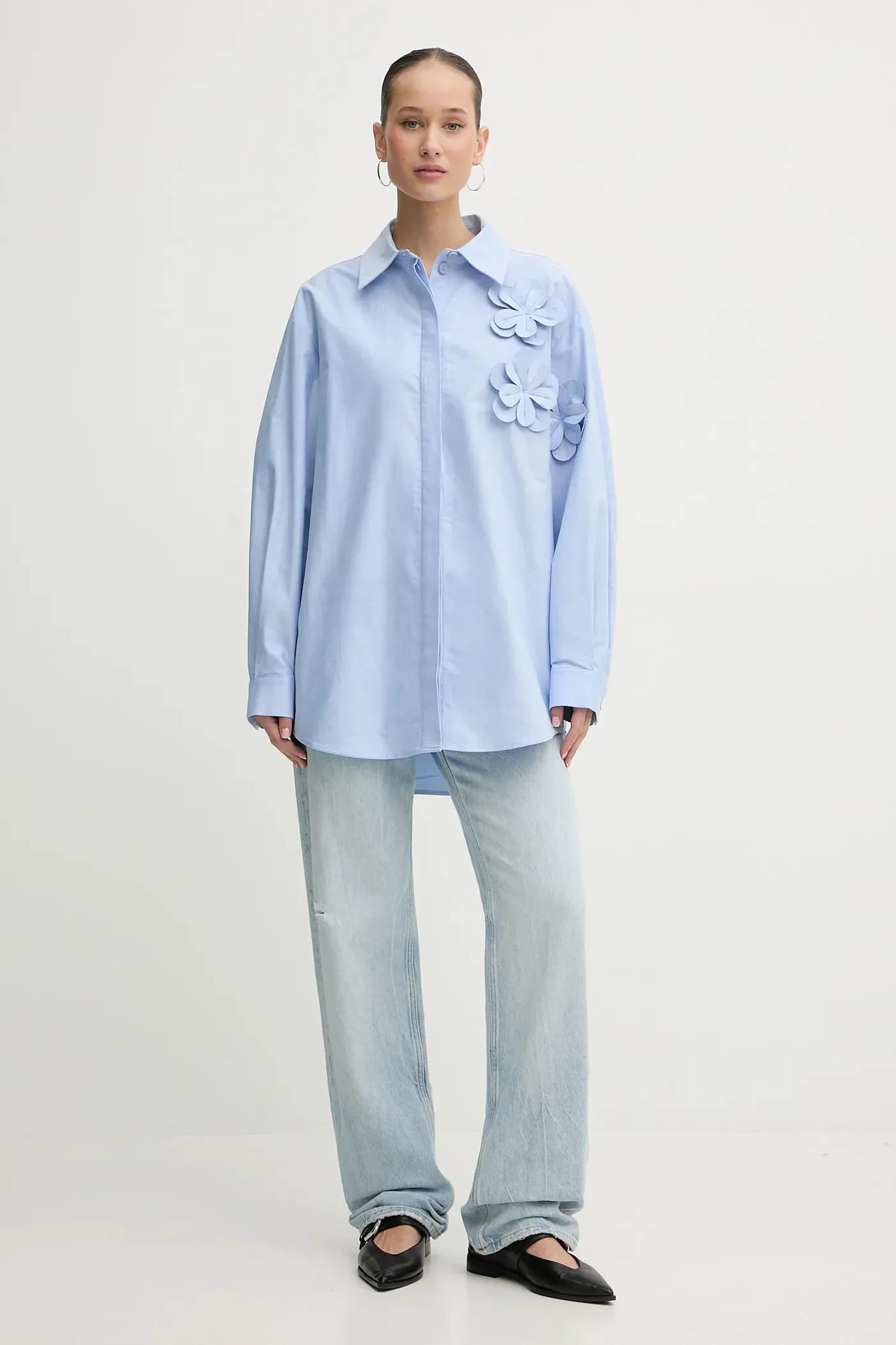 Хлопковая рубашка - фото 2