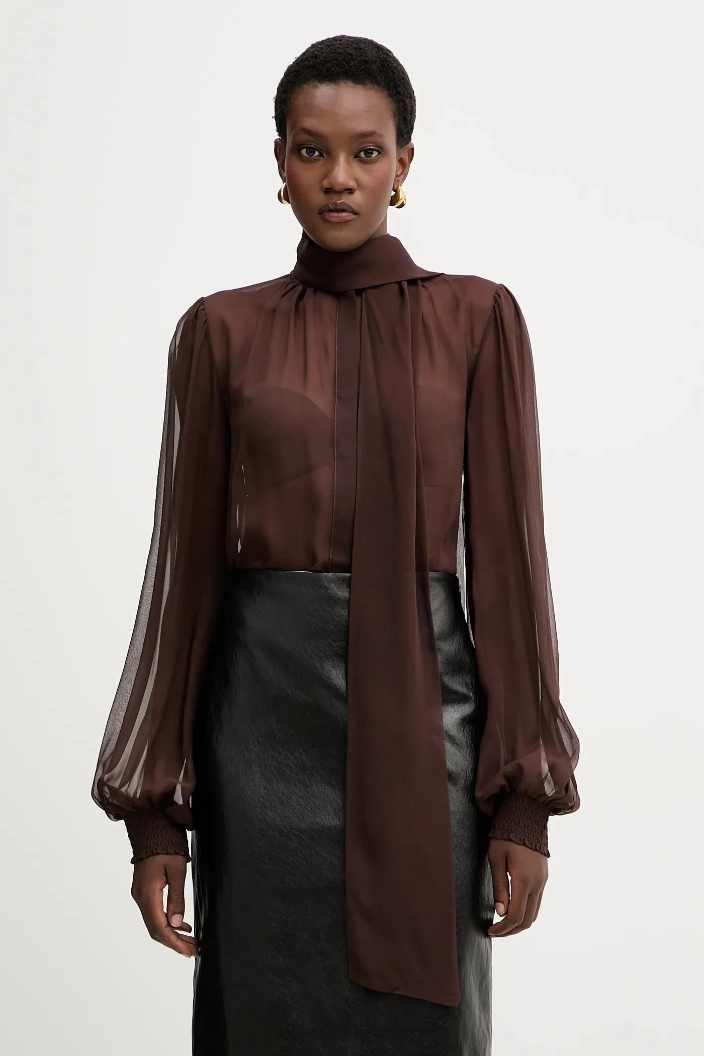 шелковая рубашка Hasli