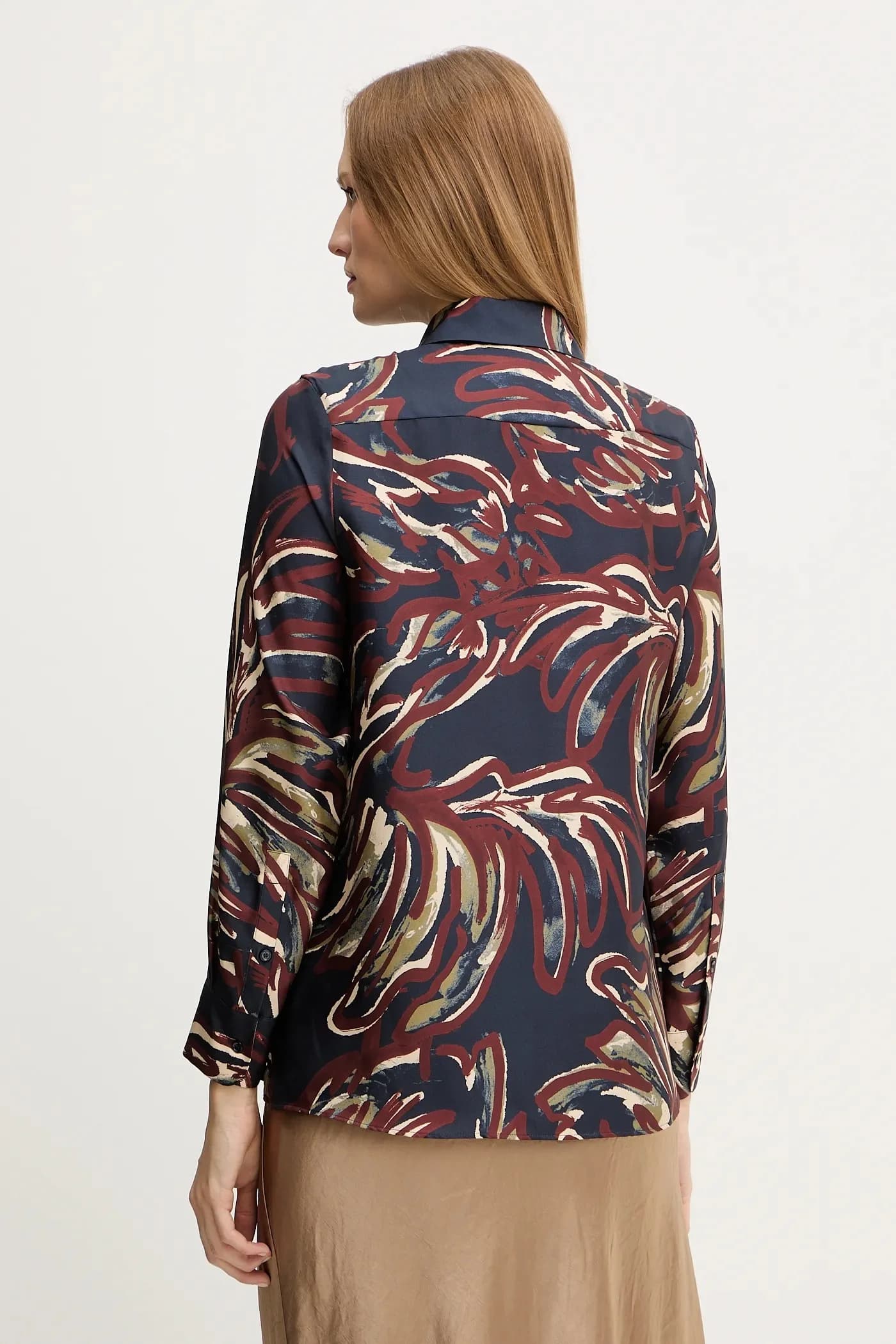 RIVE шелковая рубашка - фото 3