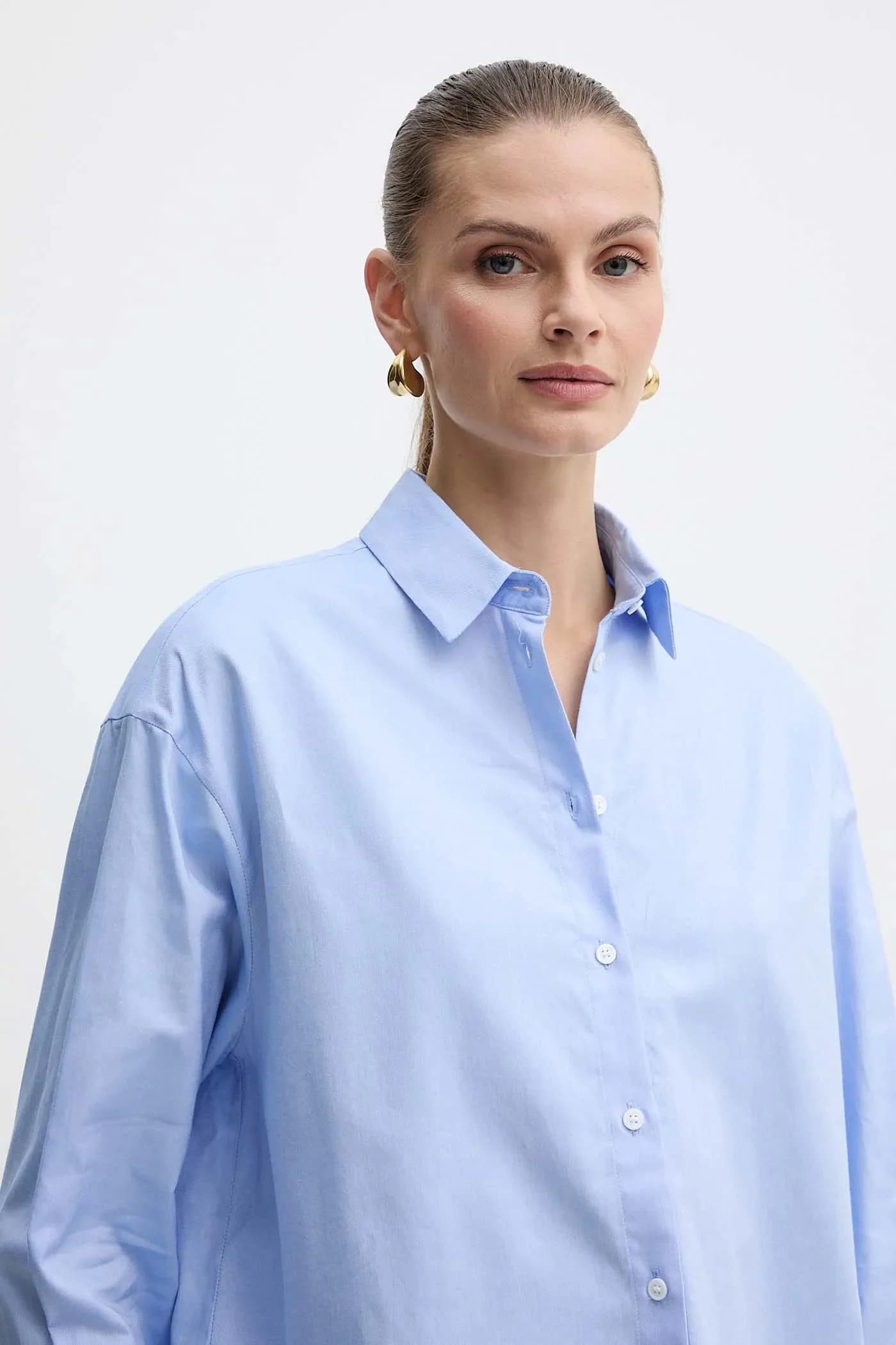 Хлопковая рубашка - фото 4