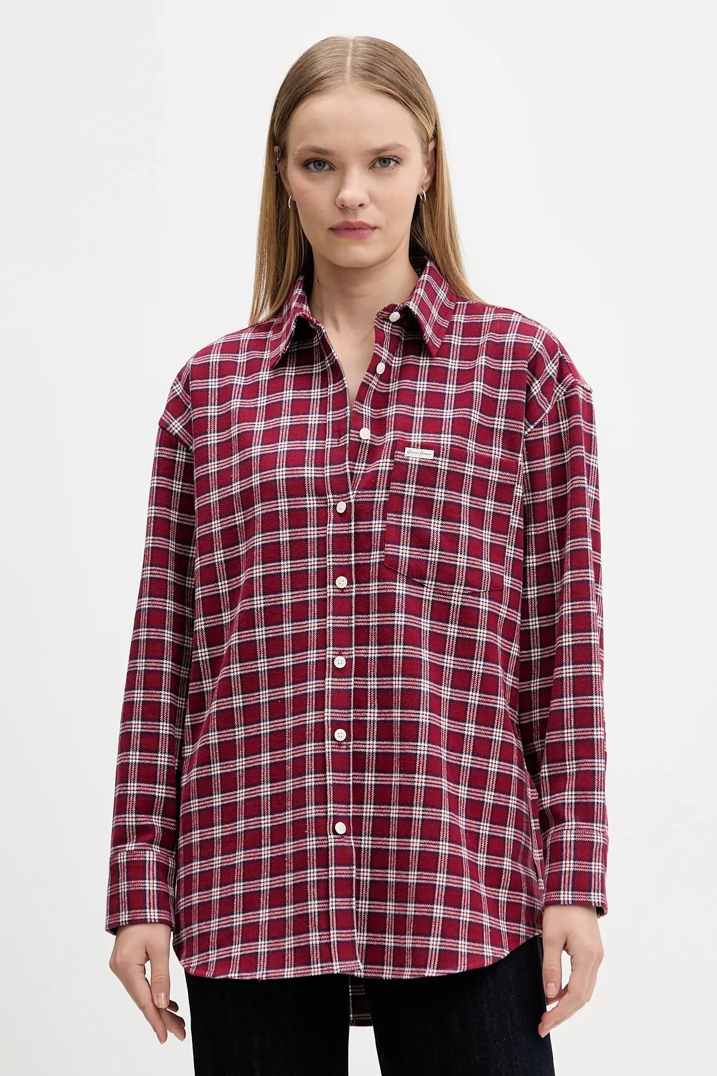 Рубашка Guess Jeans из хлопка