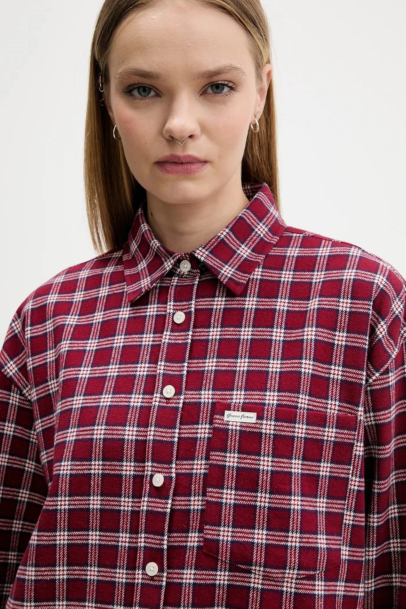 Рубашка Guess Jeans из хлопка - фото 3